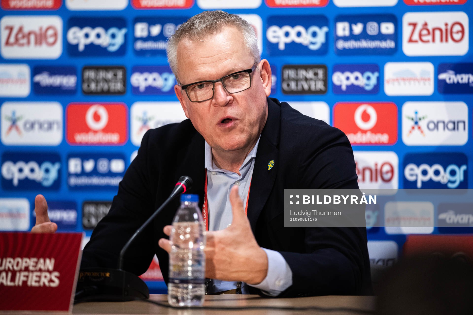 Head coach Janne Andersson of Sweden