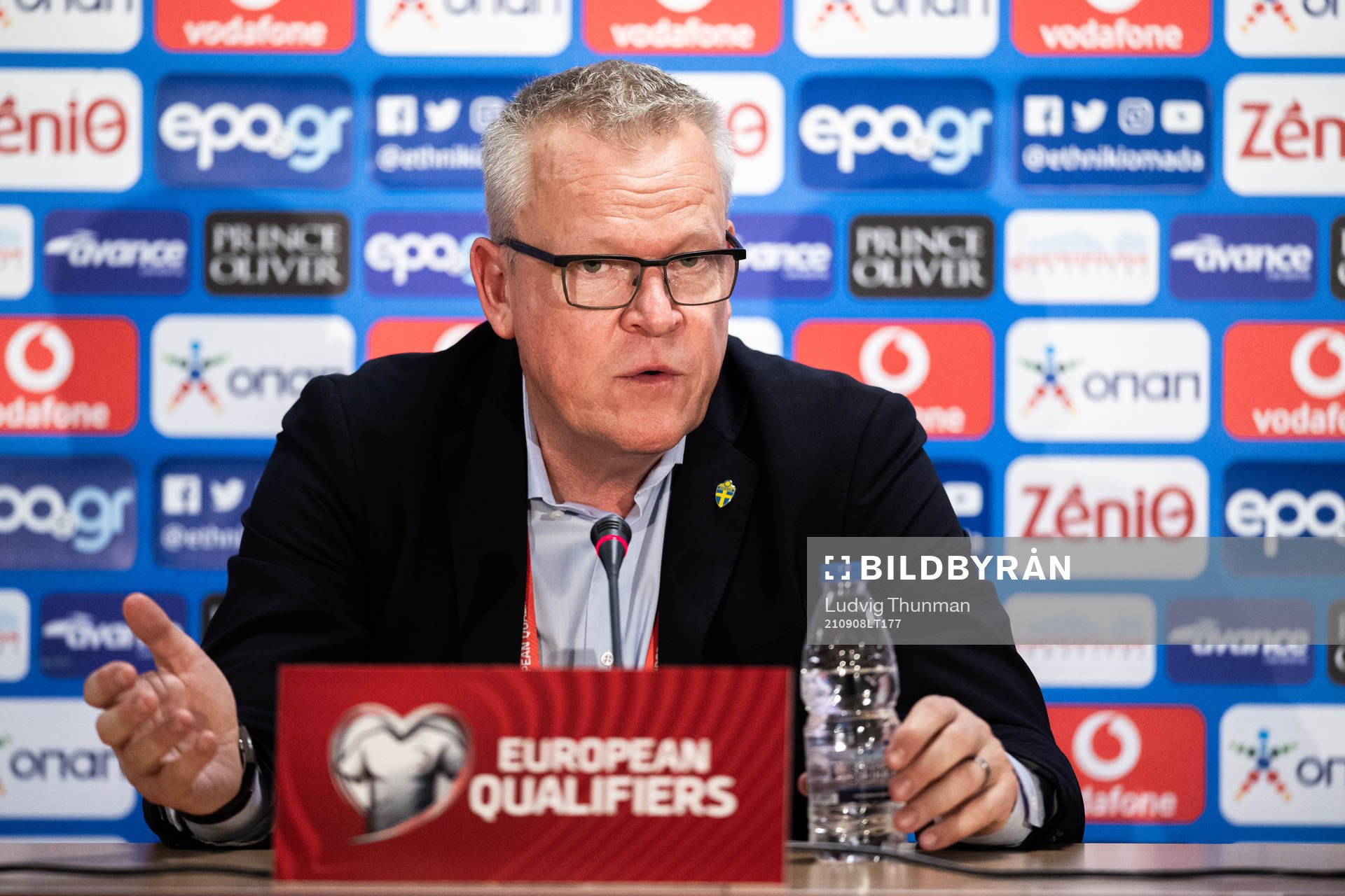 Head coach Janne Andersson of Sweden