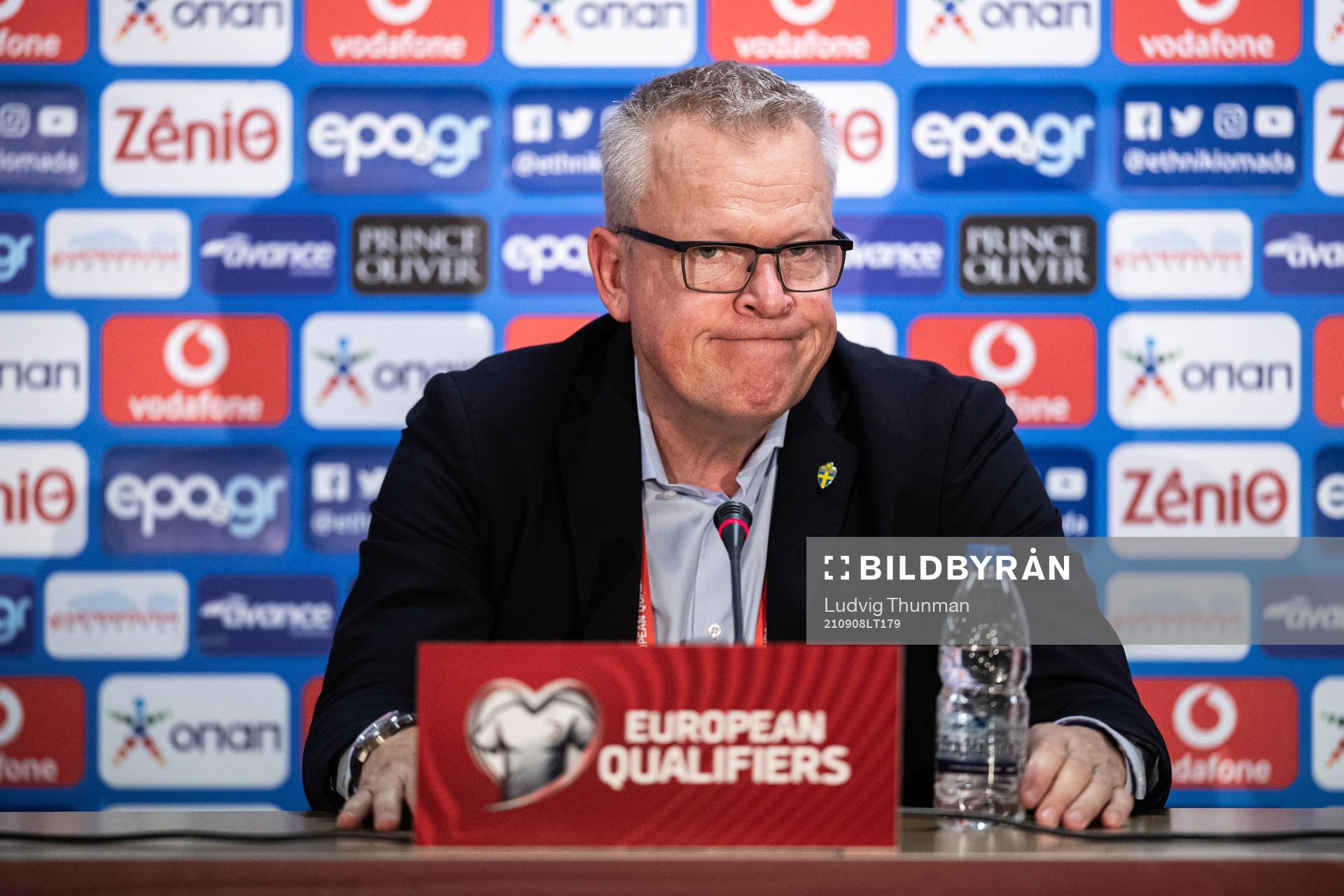 Head coach Janne Andersson of Sweden