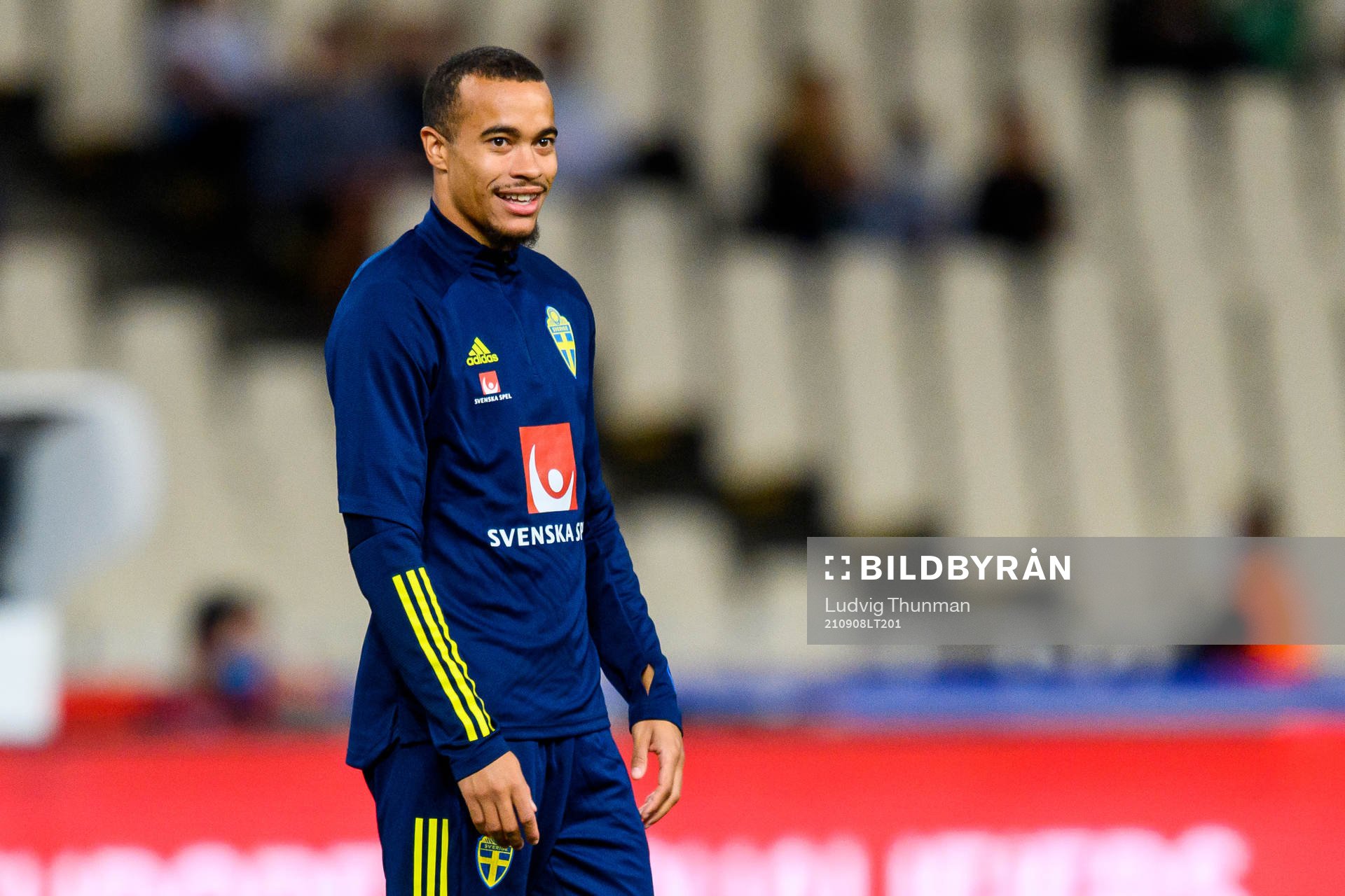 Robin Quaison of Sweden