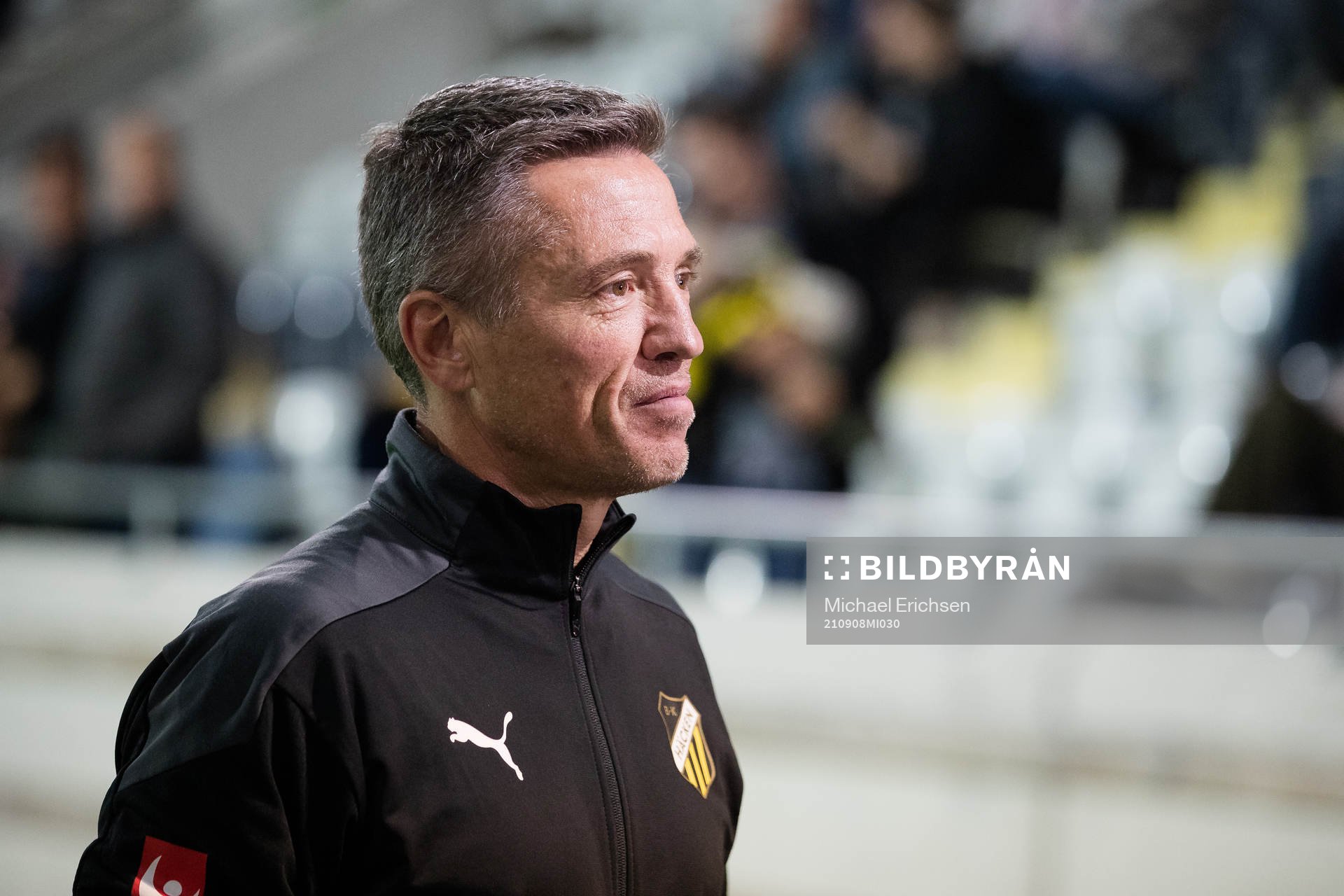Head coach Mats Gren of Häcken