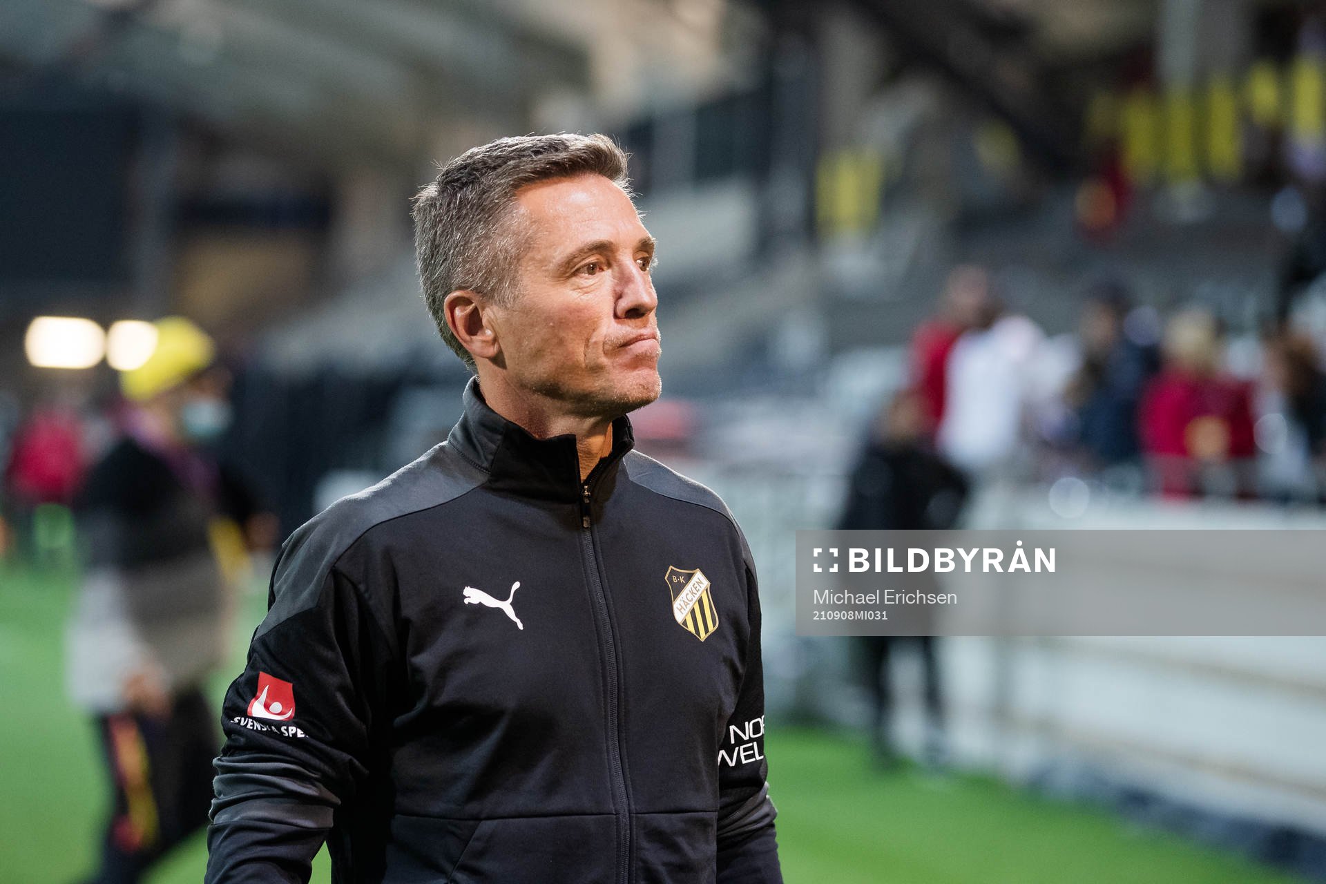 Head coach Mats Gren of Häcken