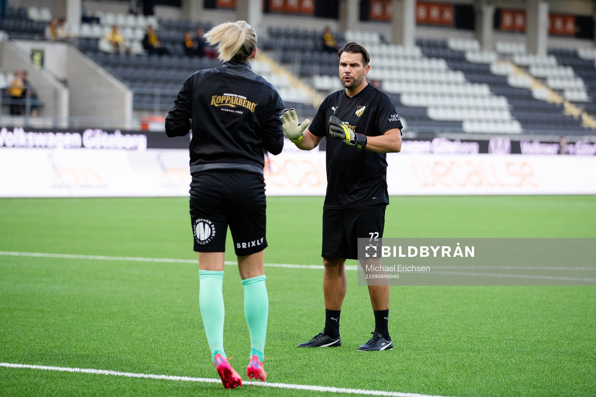 Mattias Gustafsson goalkeeper coach