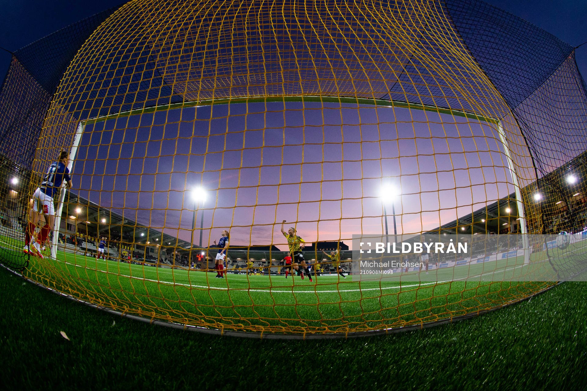 Stina Blackstenius (not pictured) of Häcken scores 2-0