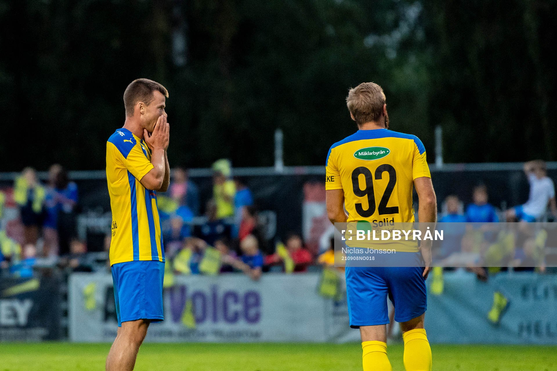 Eskilsminnes Lucas Ohlander och Emil Åberg deppar