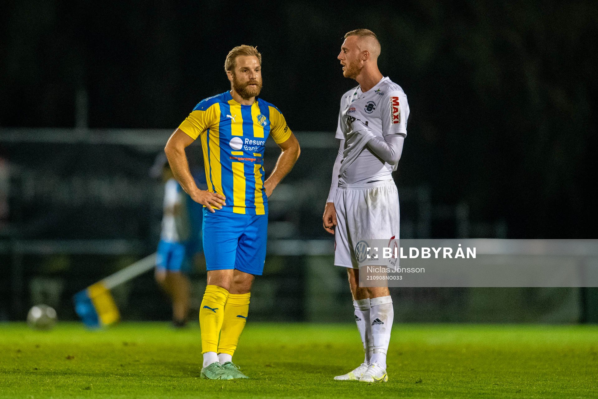 Eskilsminnes Emil Åberg och Ängelholms Anton Kinnander
