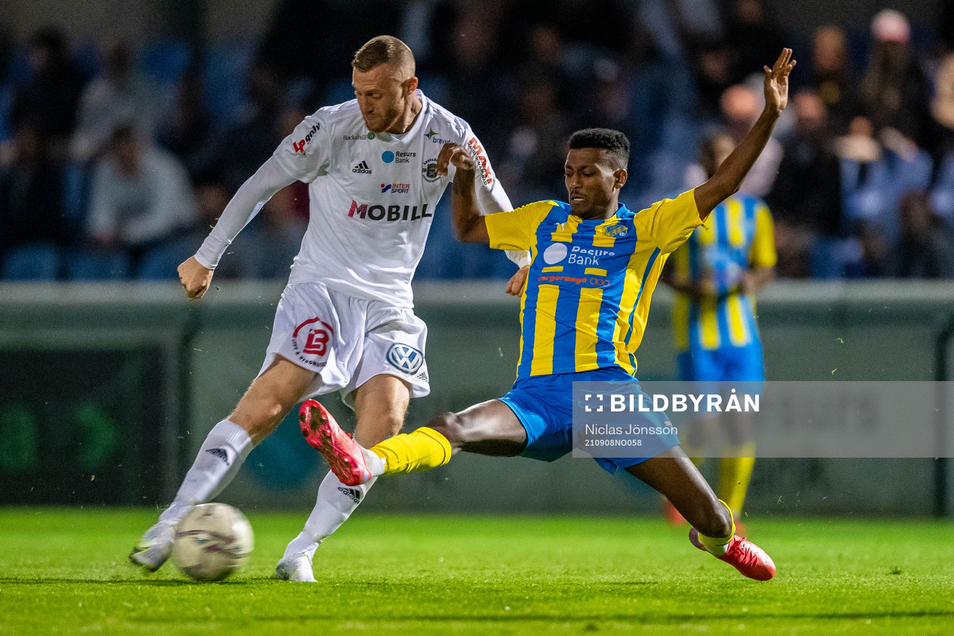 Ängelholms Anton Kinnander  och Eskilsminnes Josef Getachew