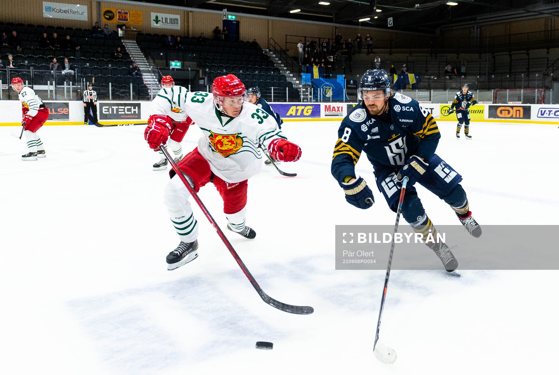 Moras Filip Björkman och Sundsvalls Isak Andersson