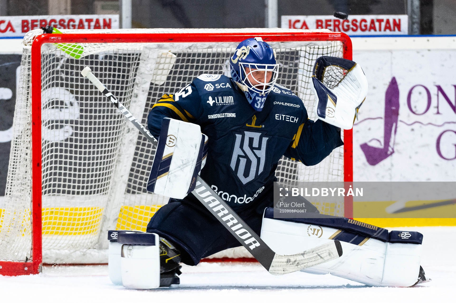 Sundsvalls målvakt Viktor Rönnqvist