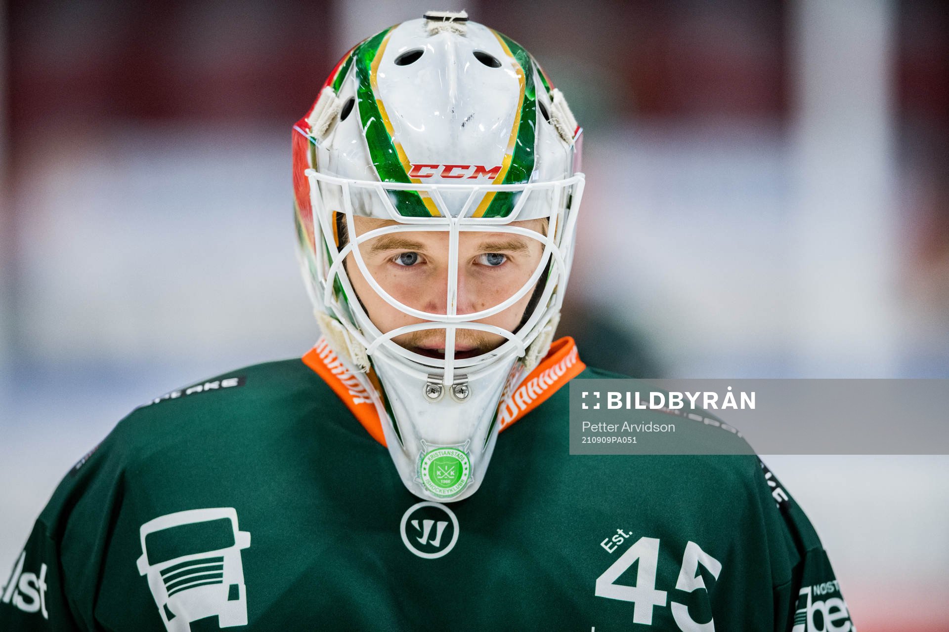 Kristianstads målvakt Olof Lindbom