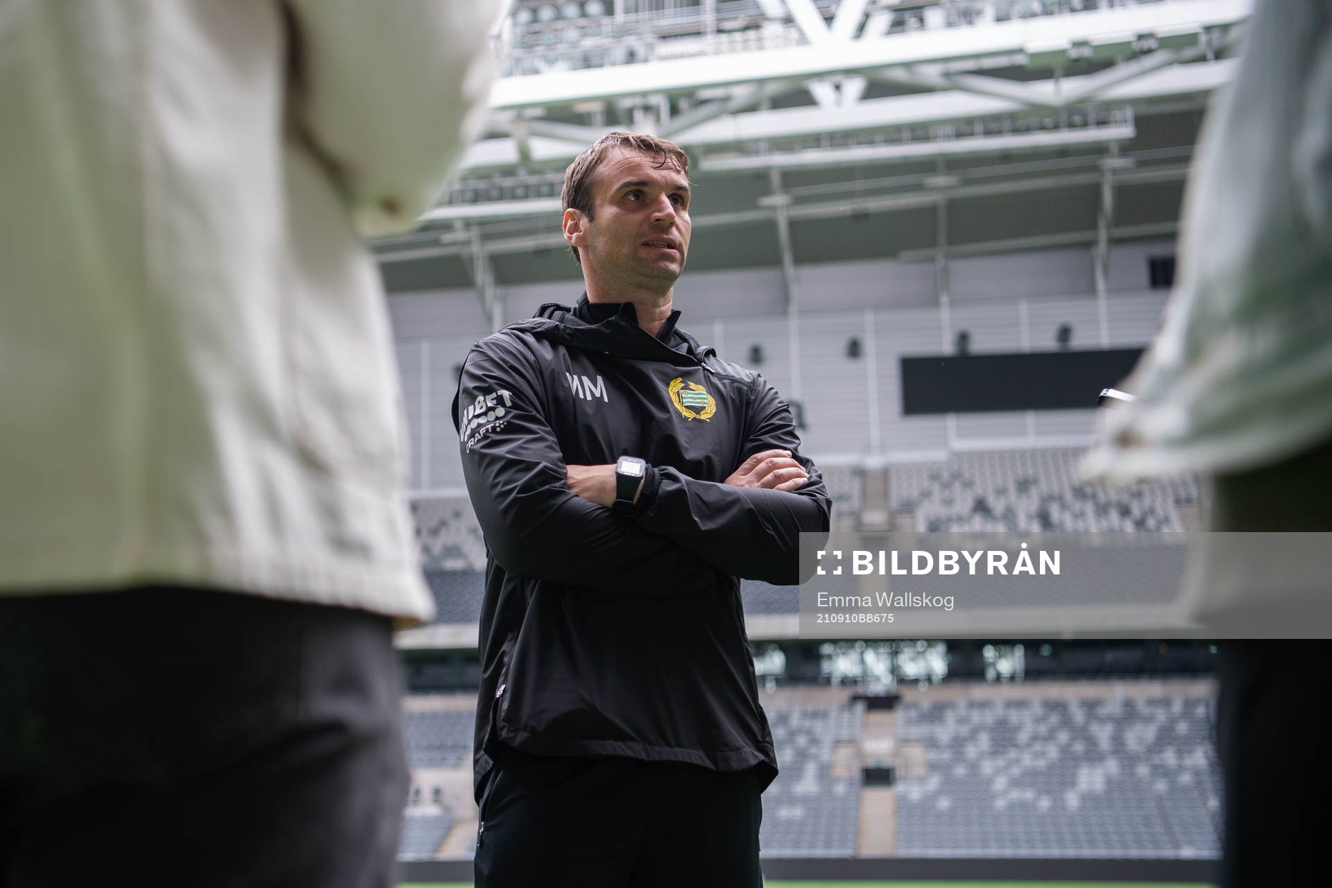 Hammarbys tränare Milos Milojevic