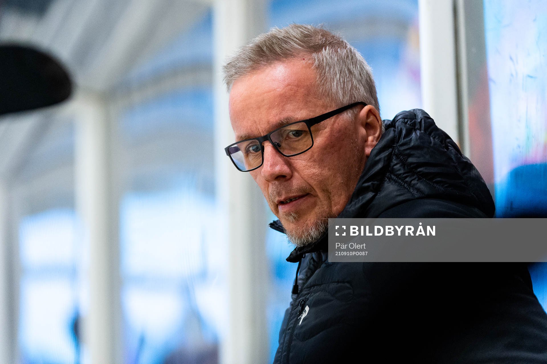 Björklövens tränare Hans Wallson