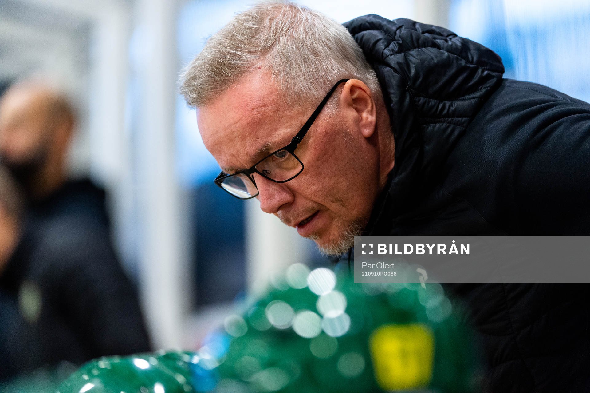 Björklövens tränare Hans Wallson