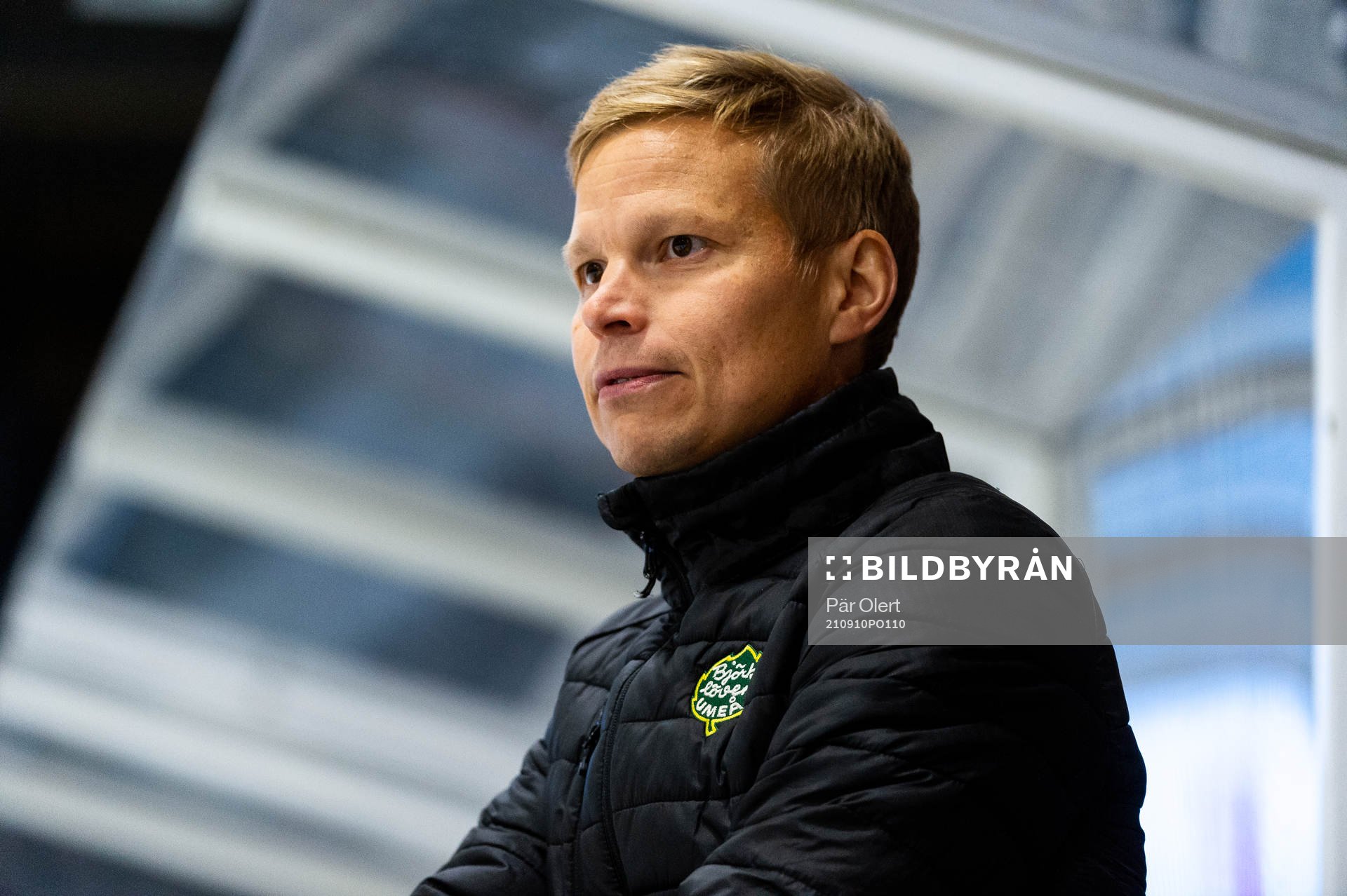 Björklövens assisterande tränare Robert Lahti