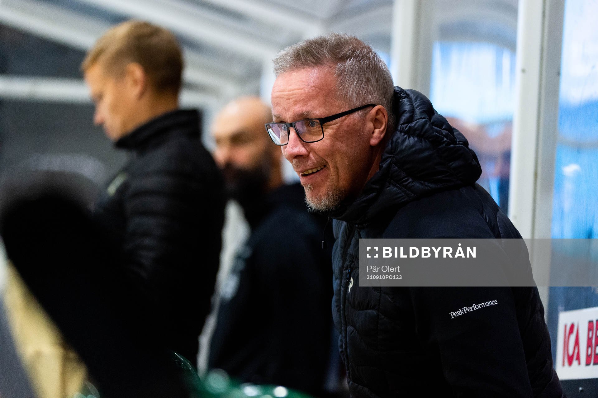 Björklövens tränare Hans Wallson