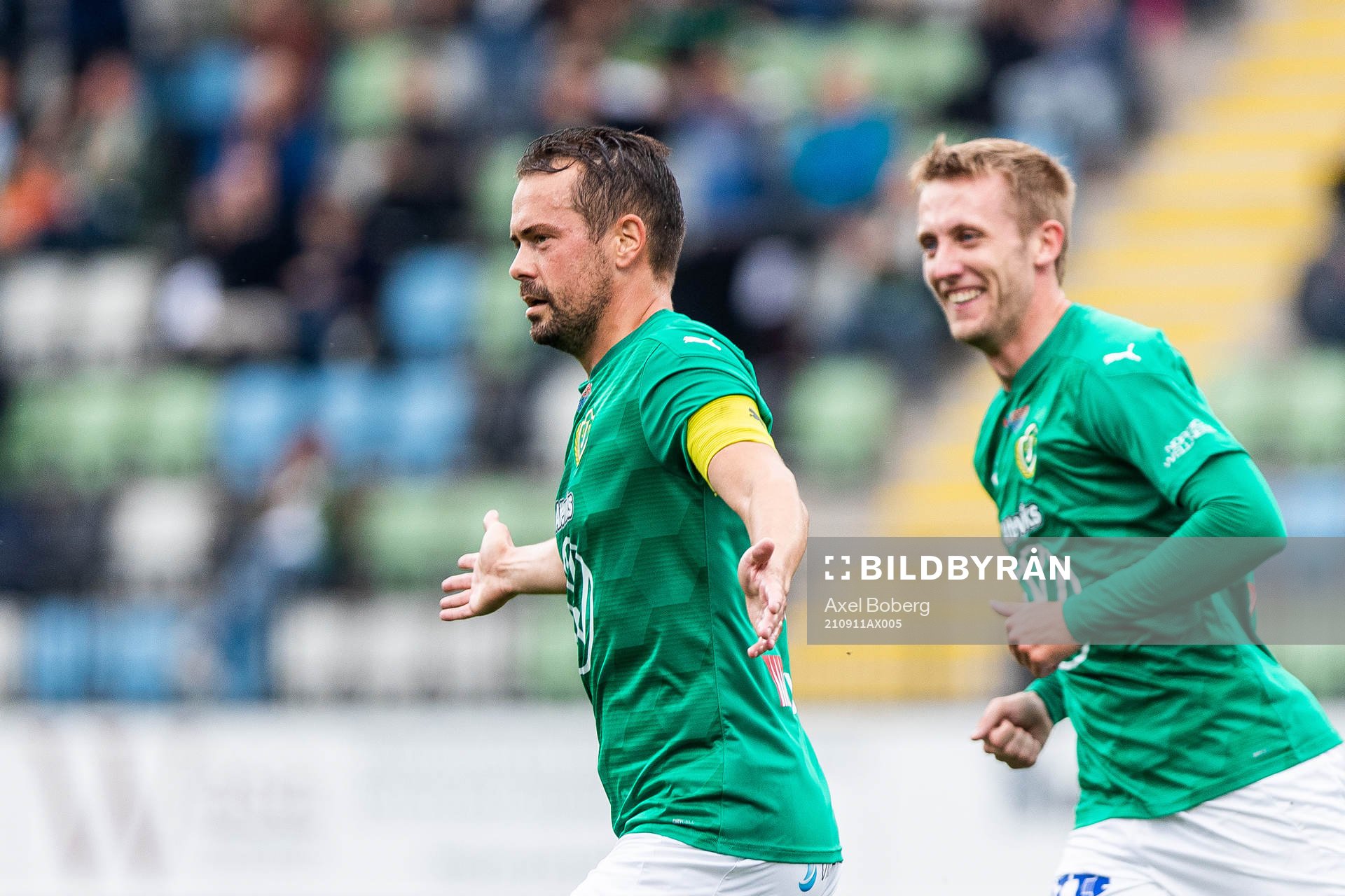 Jönköpings Fredric Fendrich jublar