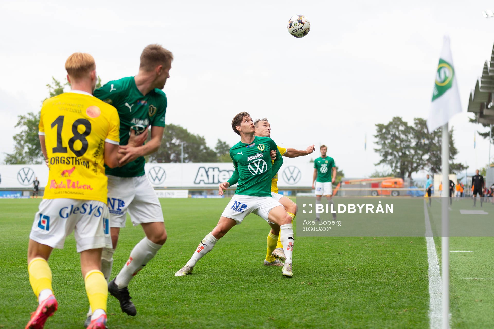 Falkenbergs Anton Wede och Jönköpings Robin Book