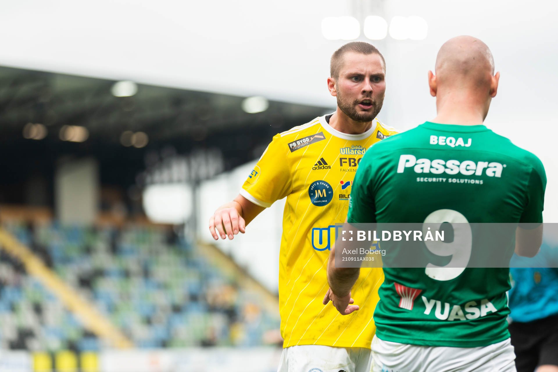 Falkenbergs Axel Norén och Jönköpings Perparim Beqaj