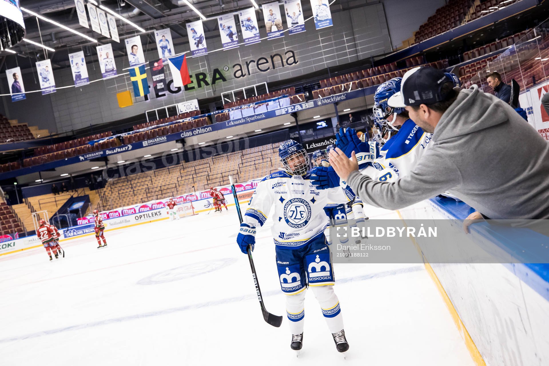 Leksands Malou Berggren jubel