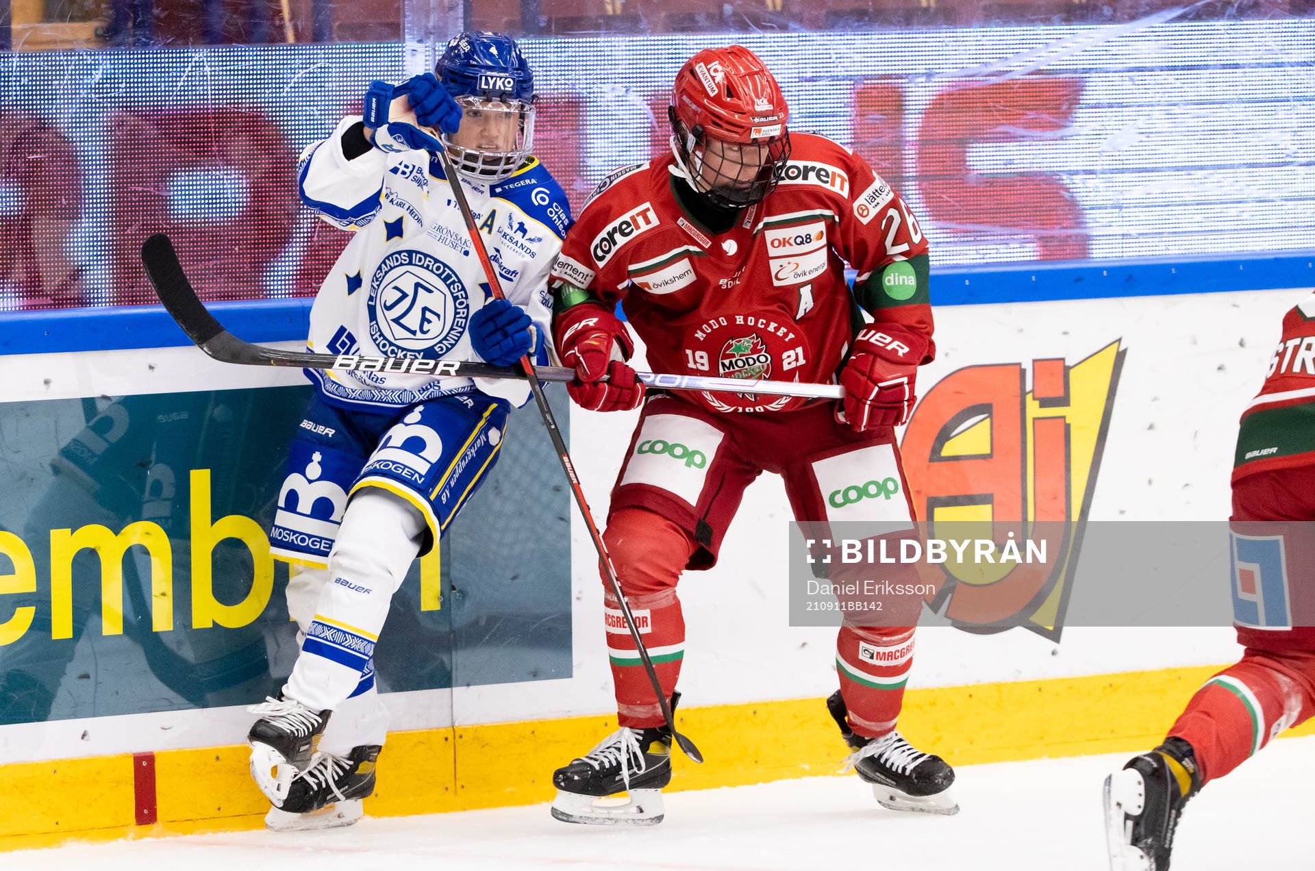 Leksands Wilma Johansson och MODOs Marion Allemoz
