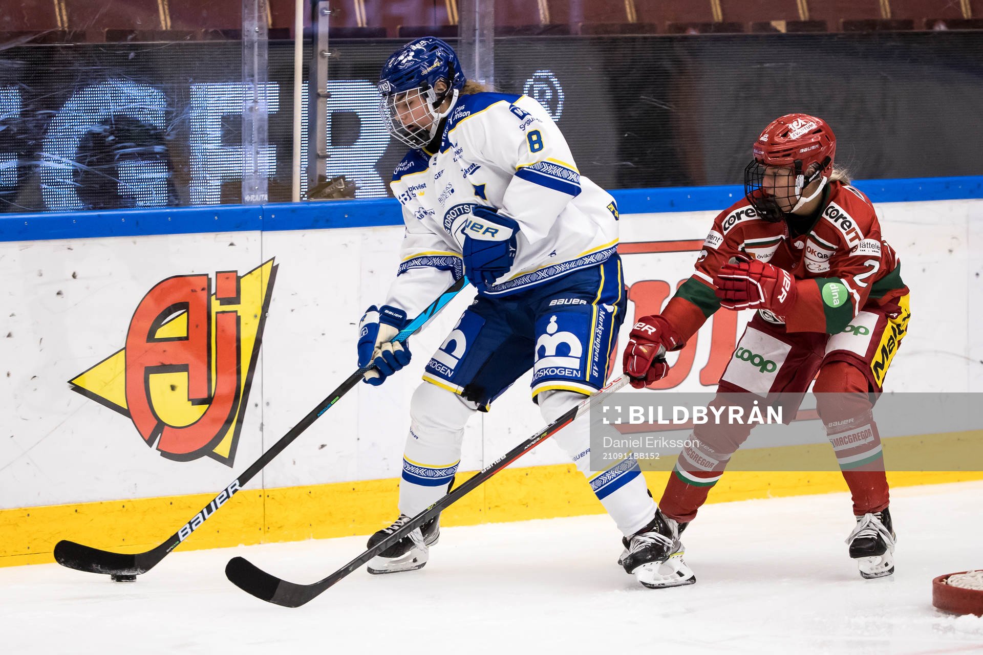 Leksands Ella Albinsson och Modos Anna Andersson