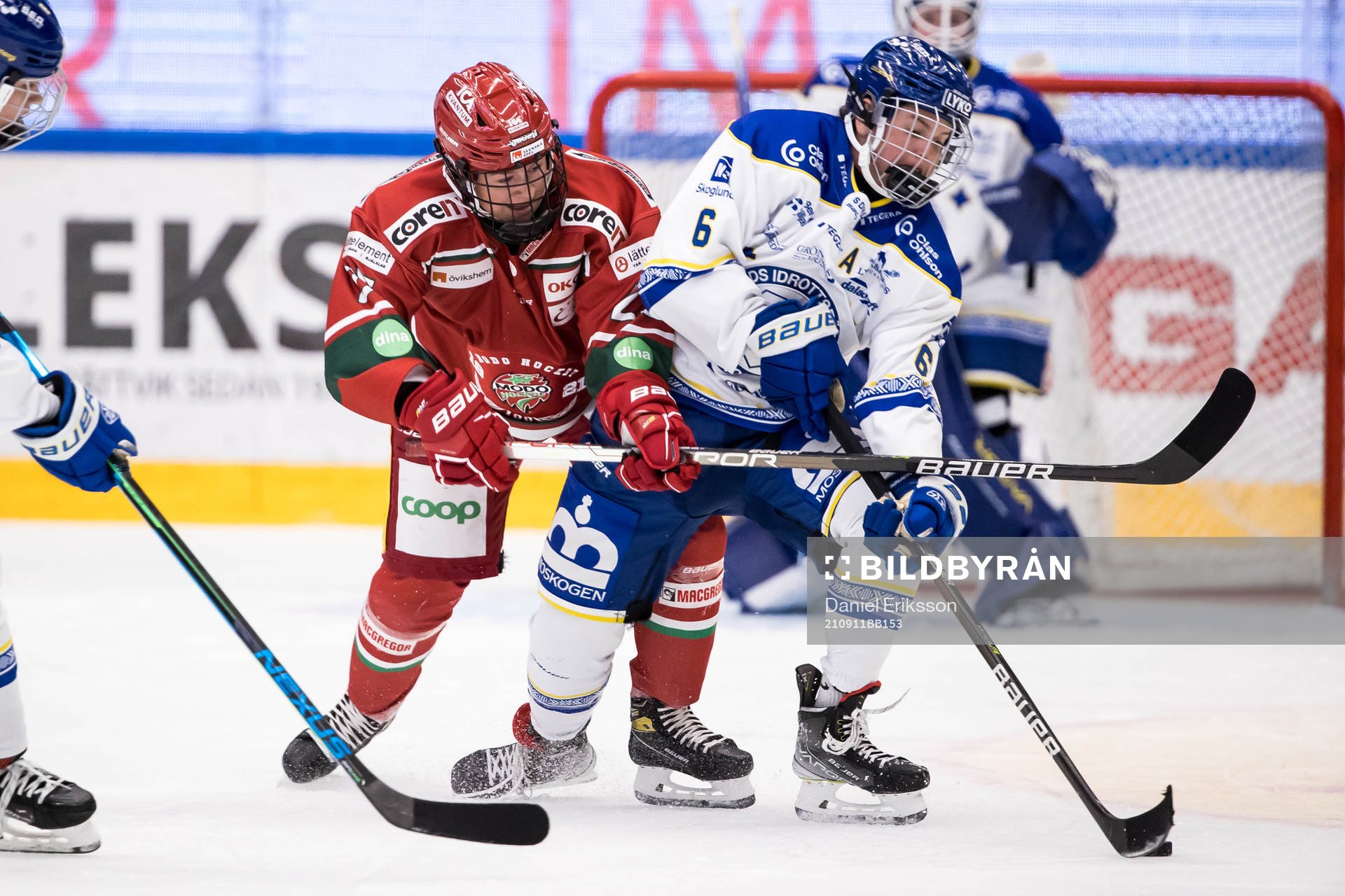 Modos Maja Grundström och Leksands Gracen Hirschey