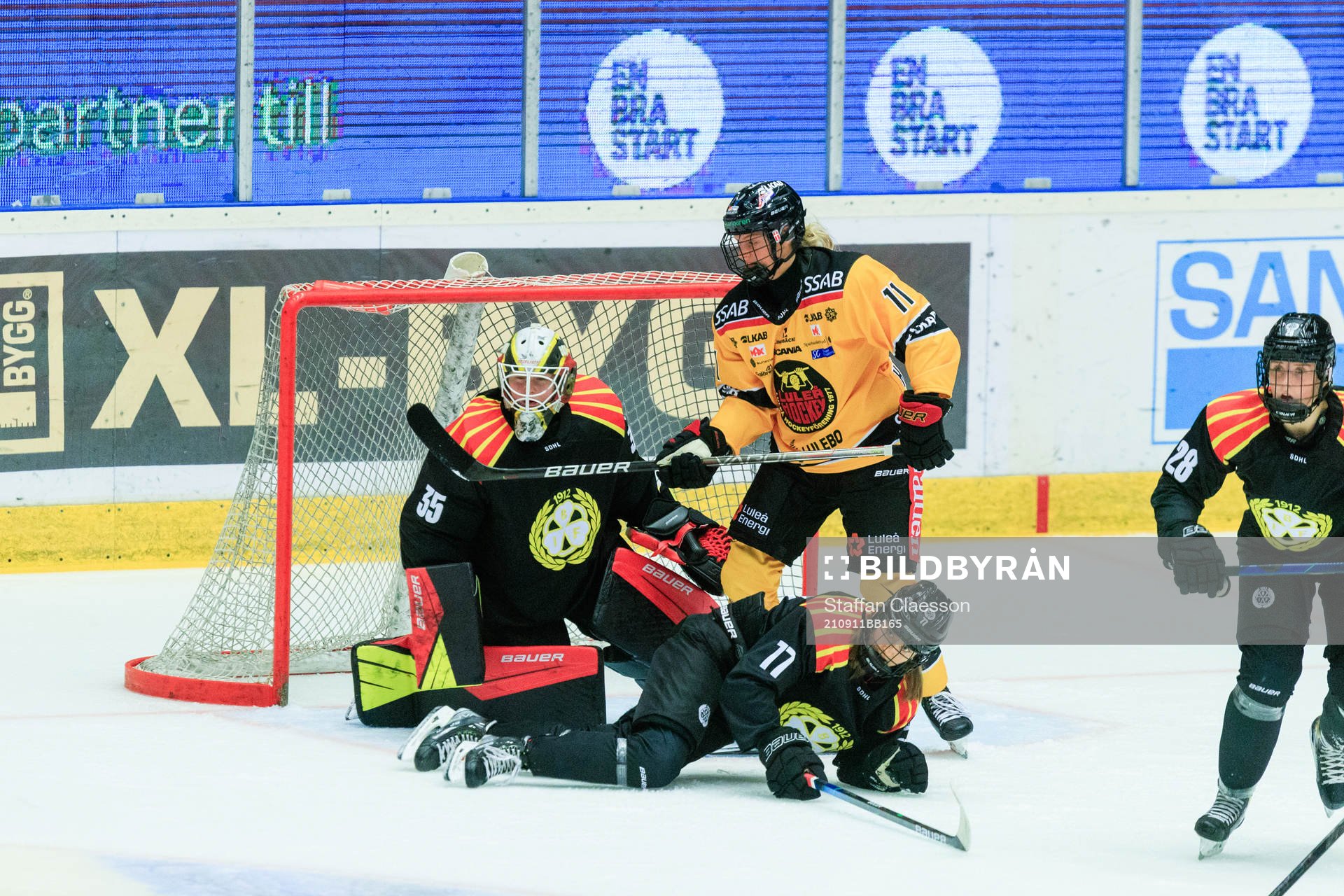 Brynäs Ellen Johnsson, Luleås Josefine Persson och