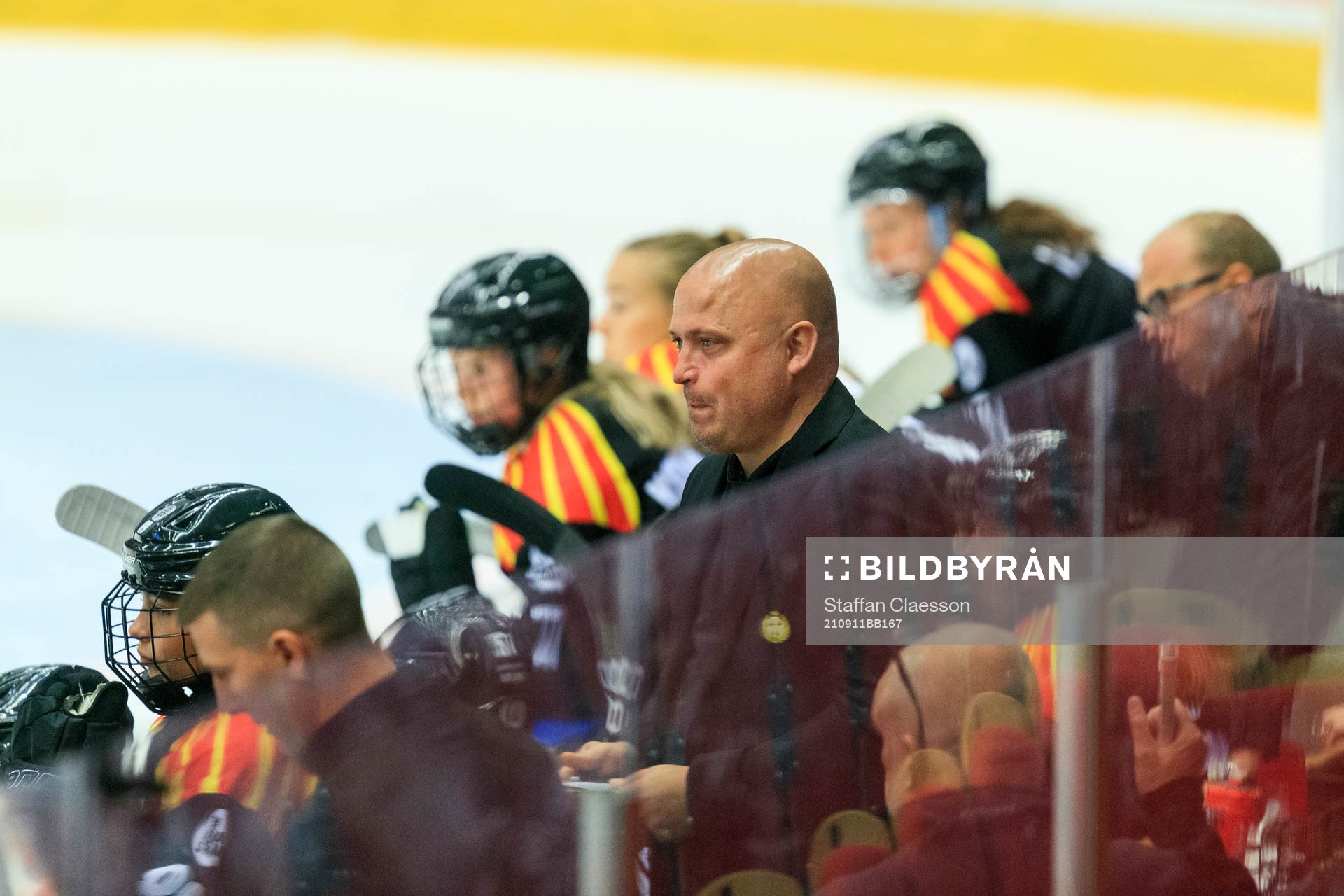 Brynäs tränare Henrik Glaas