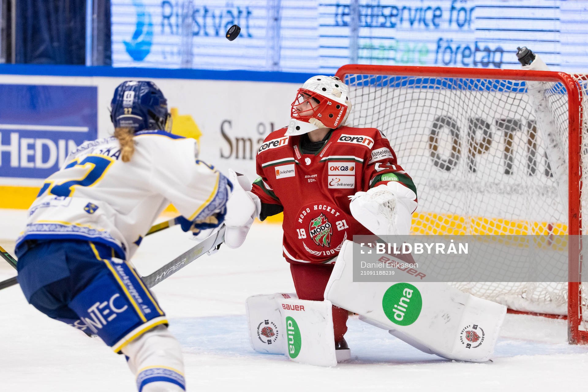 MODOs målvakt Klara Peslarova