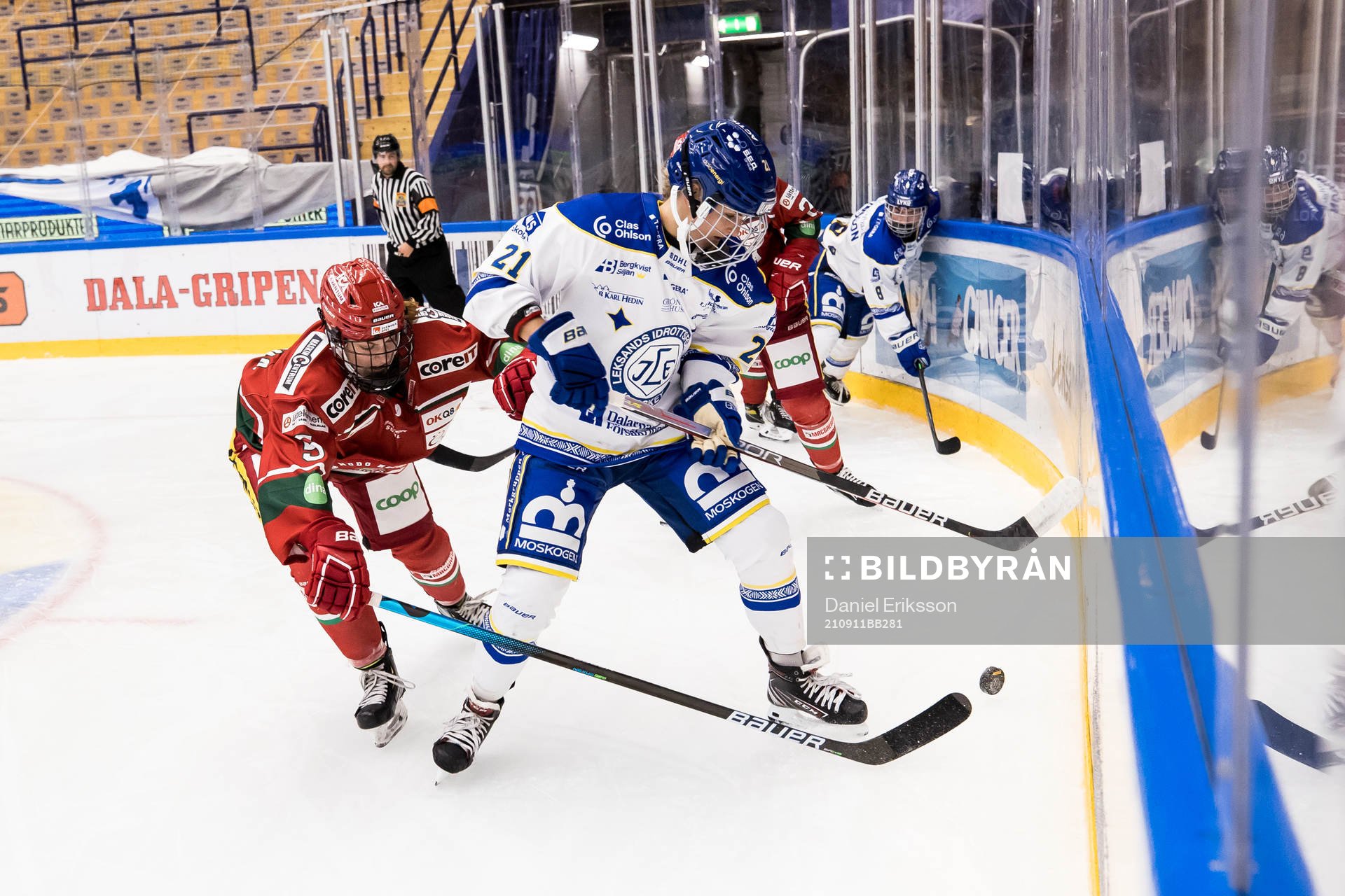 Modos Daniela Pejsova och Leksands Tereza Vanisova