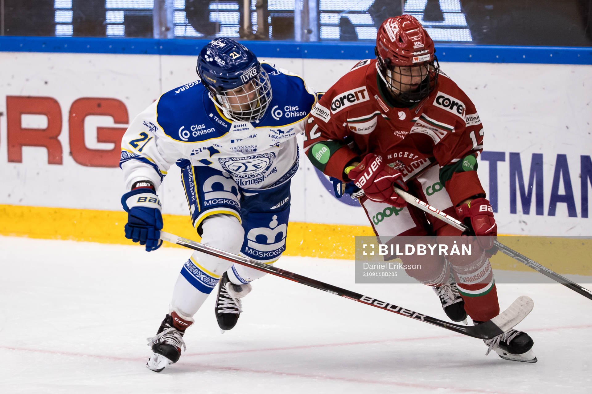 Leksands Tereza Vanisova och Modos Mina Waxin