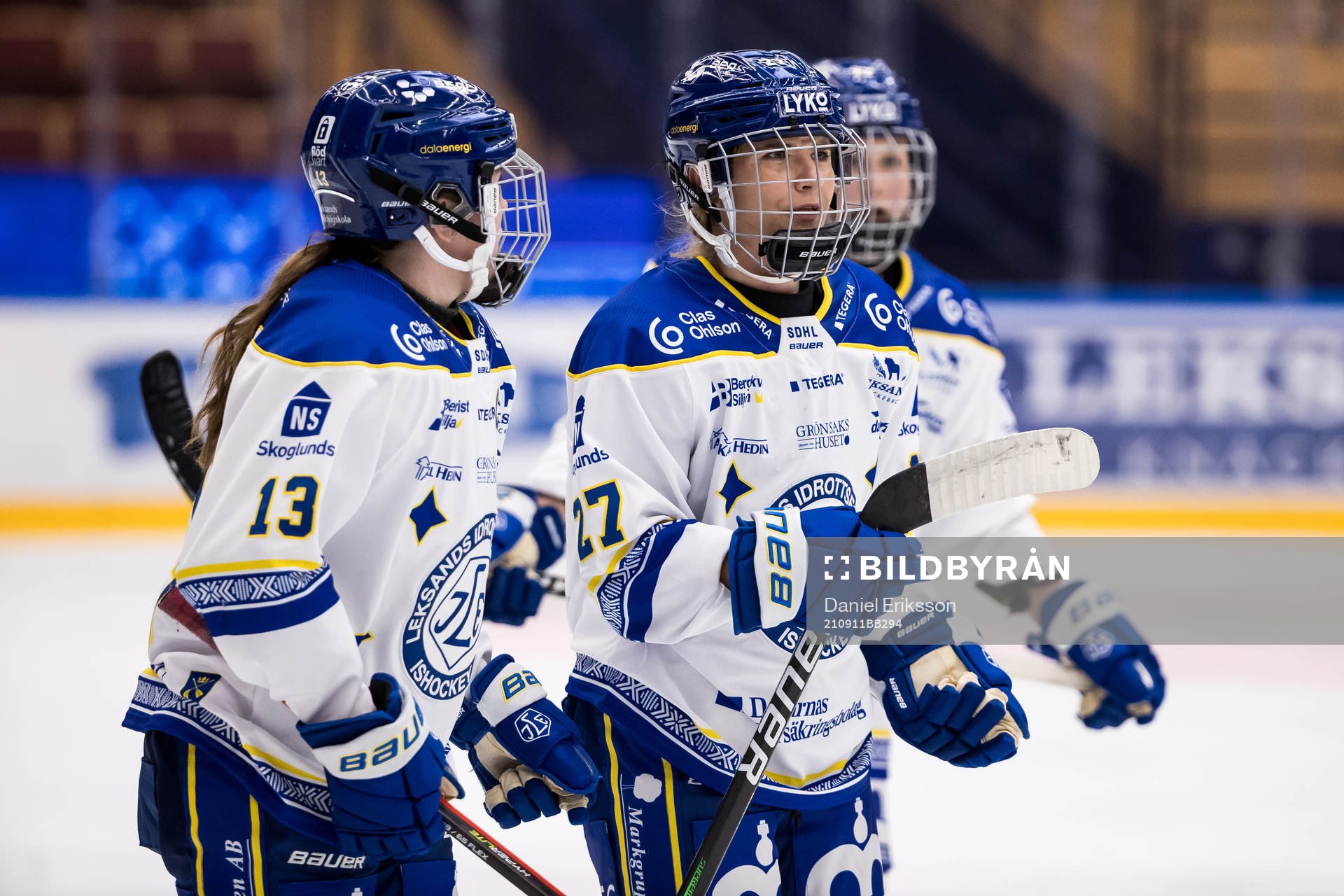 Leksands Hanna Sköld och Leksands Katerina Bukolska