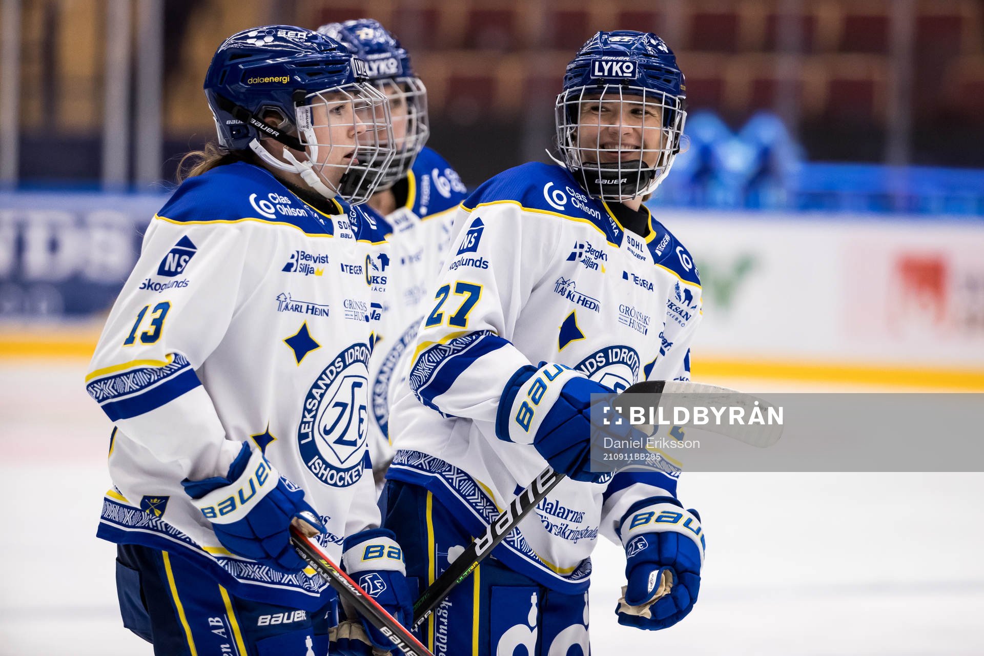Leksands Hanna Sköld och Leksands Katerina Bukolska