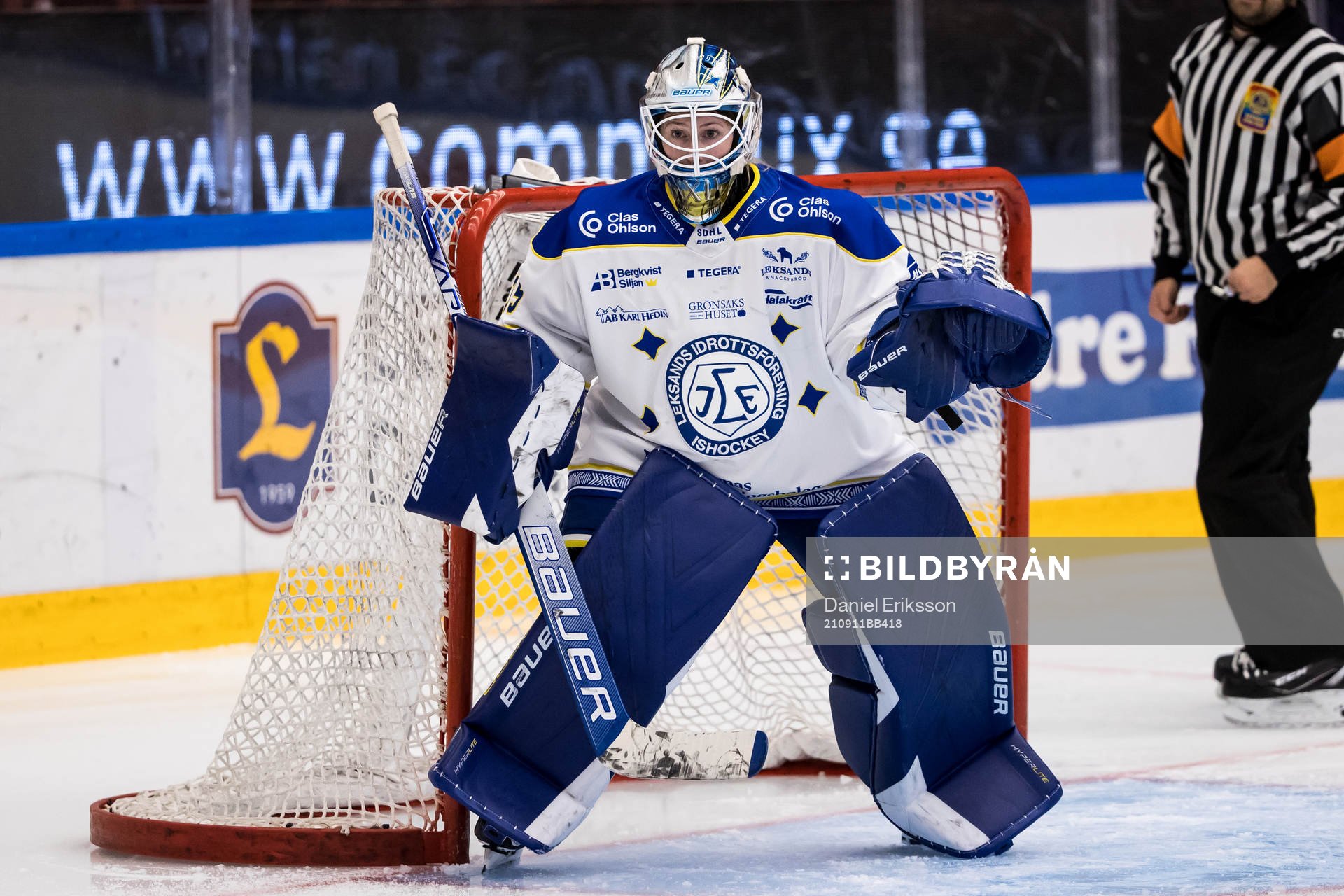 Leksands målvakt Jule Flötgen