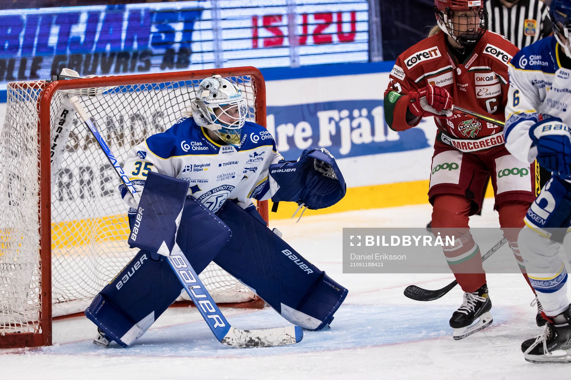 Leksands målvakt Jule Flötgen