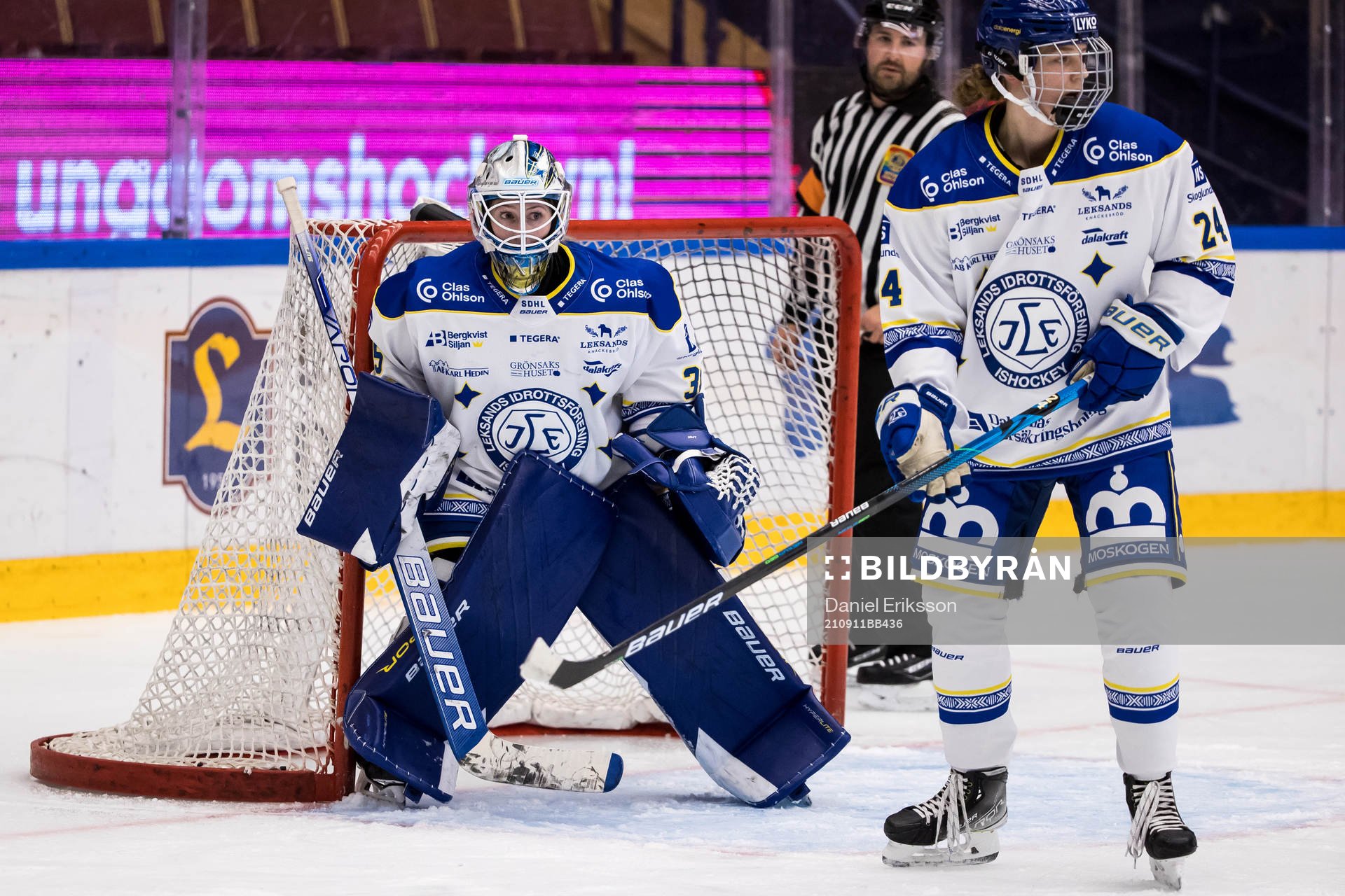 Leksands målvakt Jule Flötgen