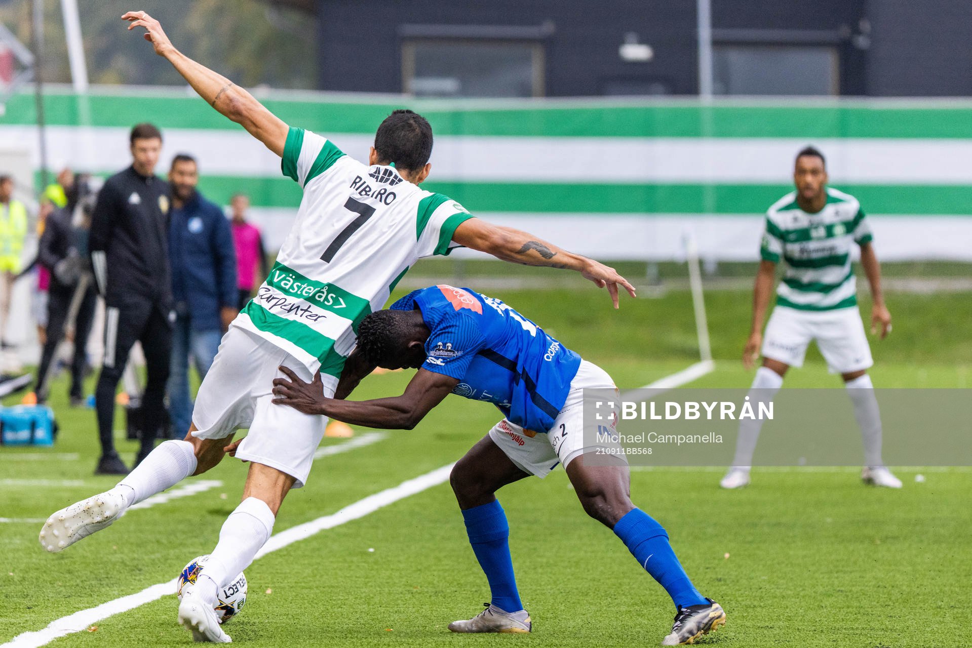 Västerås Pedro Ribeiro och Norrbys Abbas Mohamad