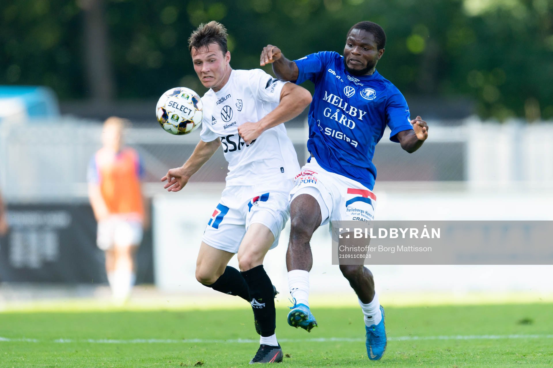 Brages Axel Sjöberg och Trelleborgs Henry Offia
