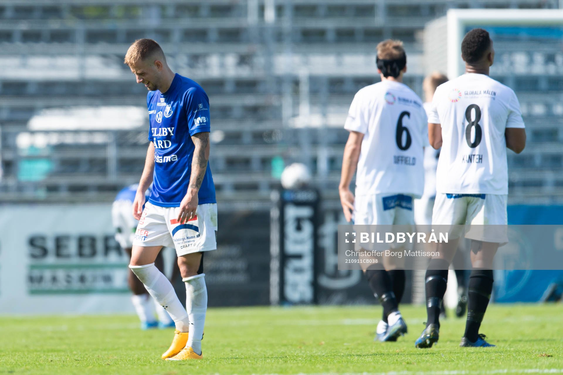 Trelleborgs Petar Petrovic deppar