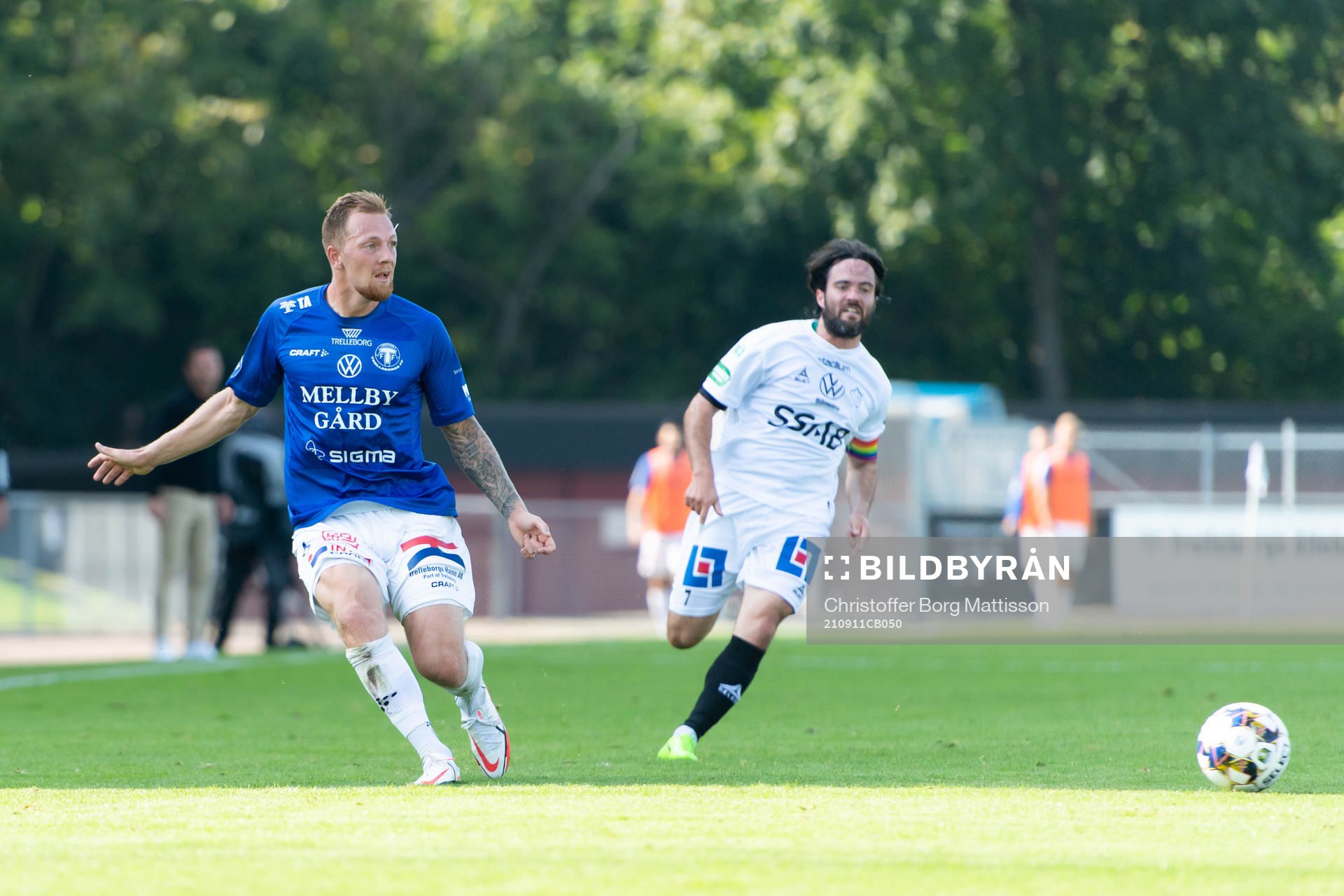 Trelleborgs Jesper Modig och Brages Robbin Sellin