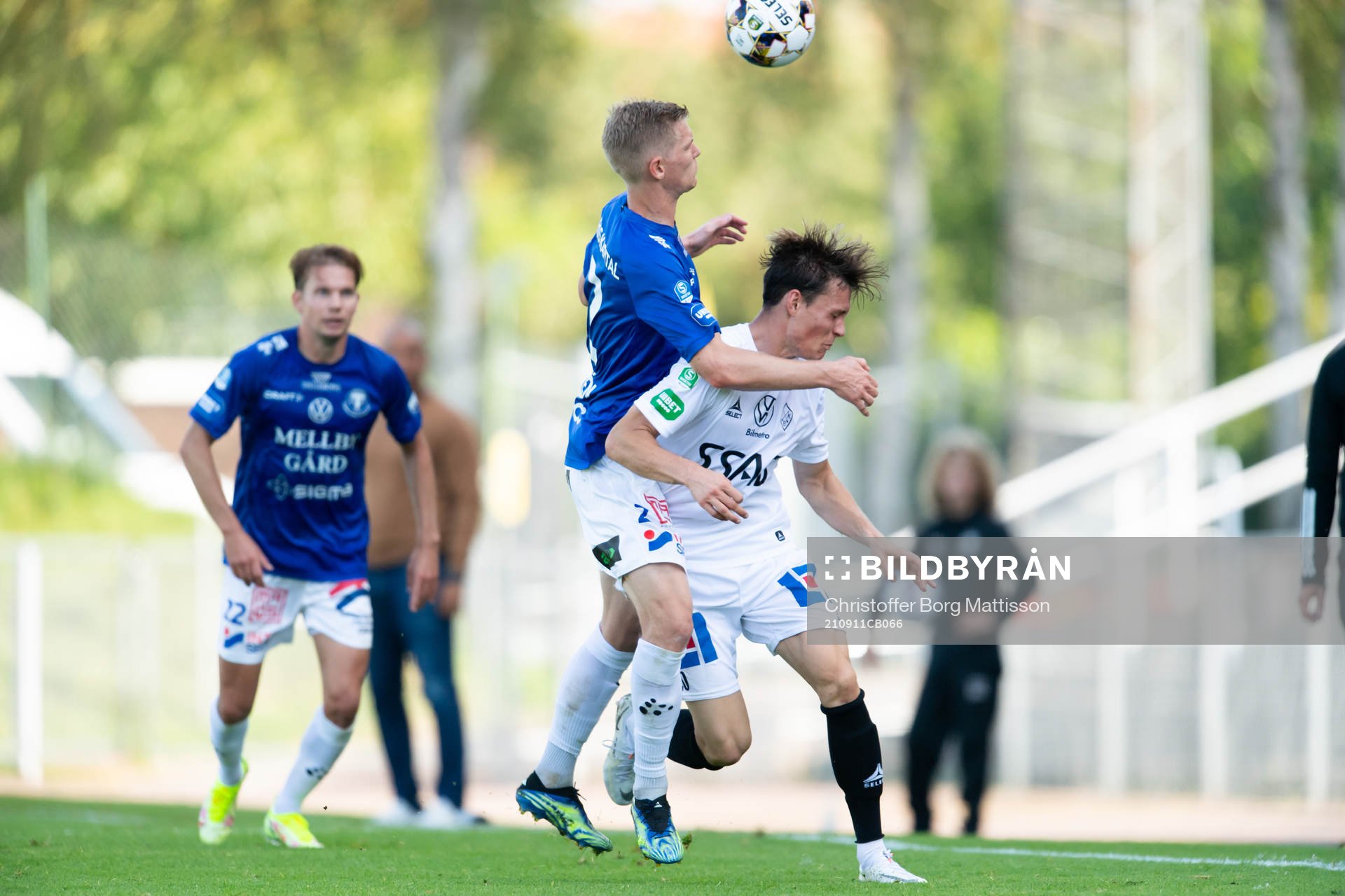 Trelleborgs Fritiof Björkén och  Brages Filip Sjöberg