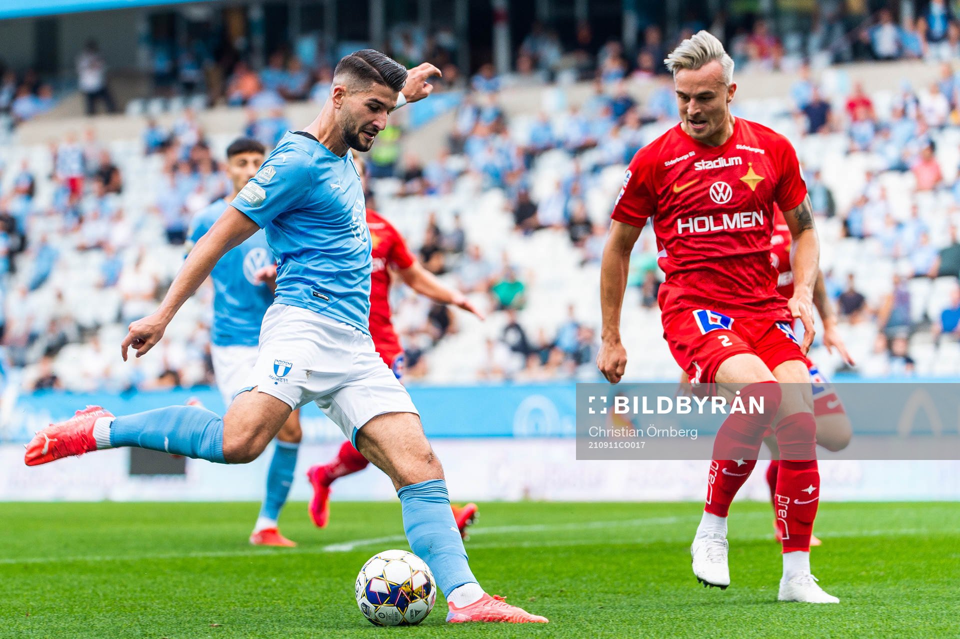 Malmö FFs Antonio Colak och IFK Norrköpings Henrik