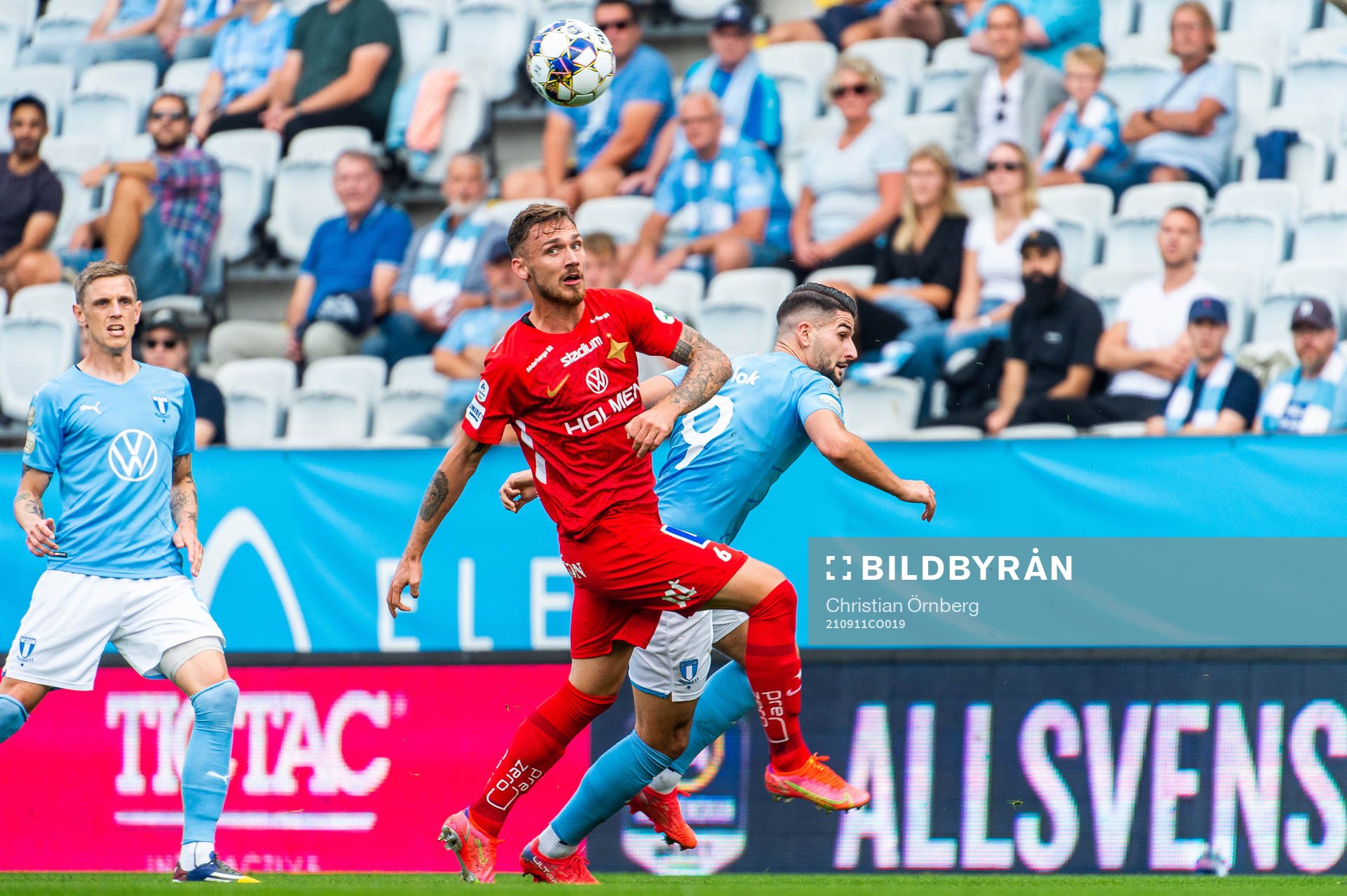 IFK Norrköpings Linus Wahlqvist och Malmö FFs Antonio