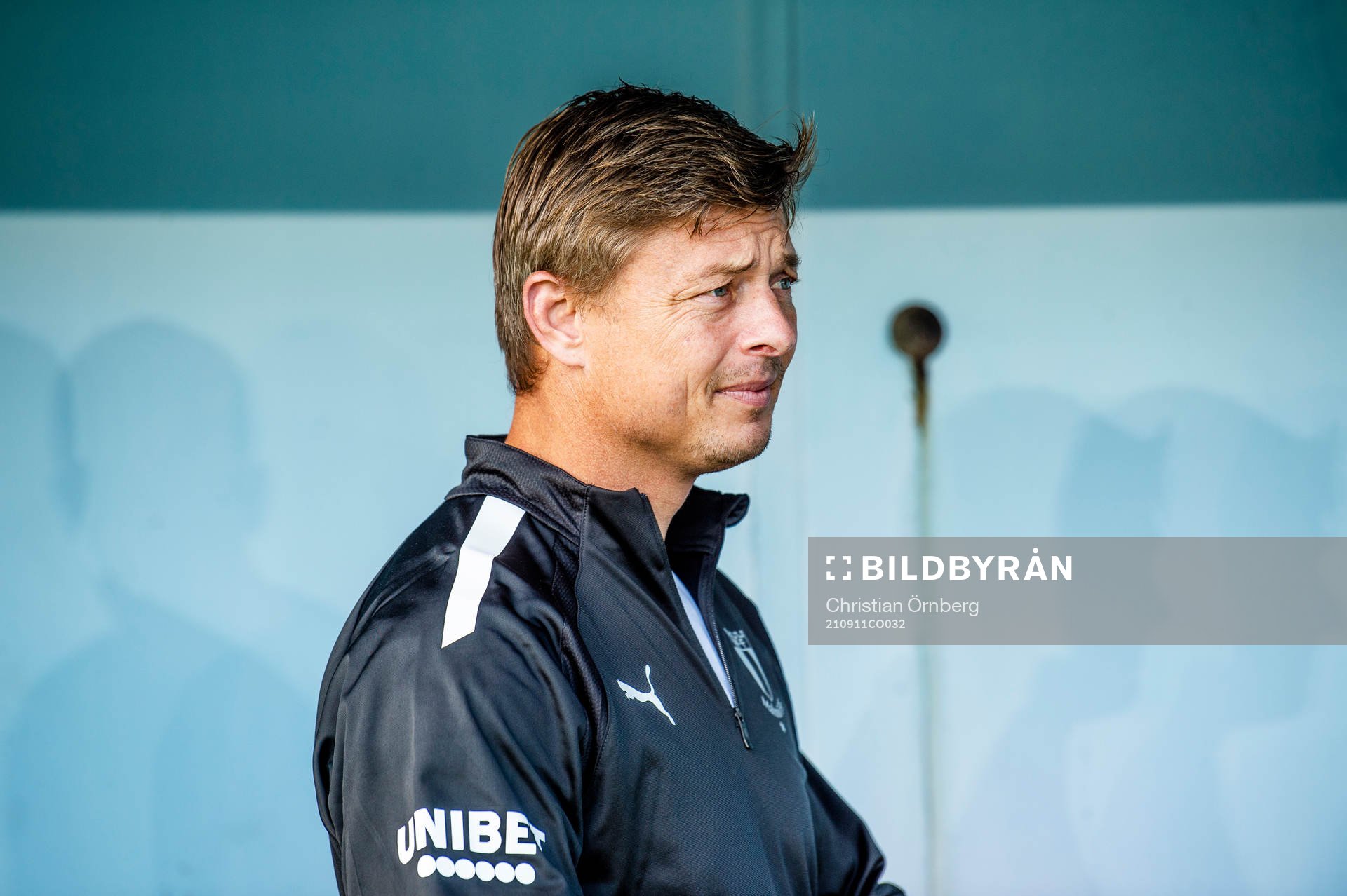Malmö FFs huvudtränare Jon Dahl Tomasson innan