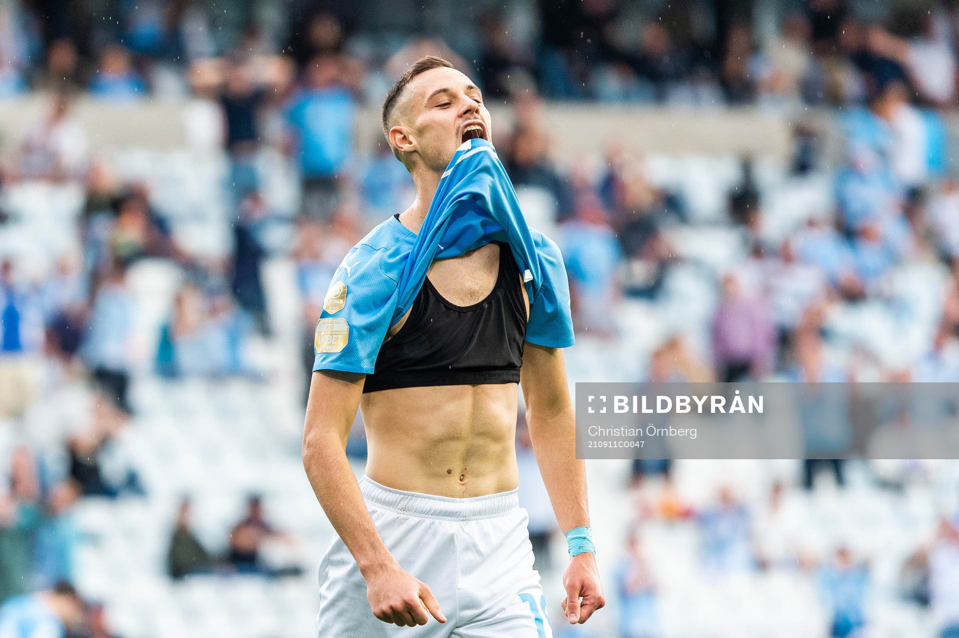 Malmö FFs Veljko Birmancevic deppar