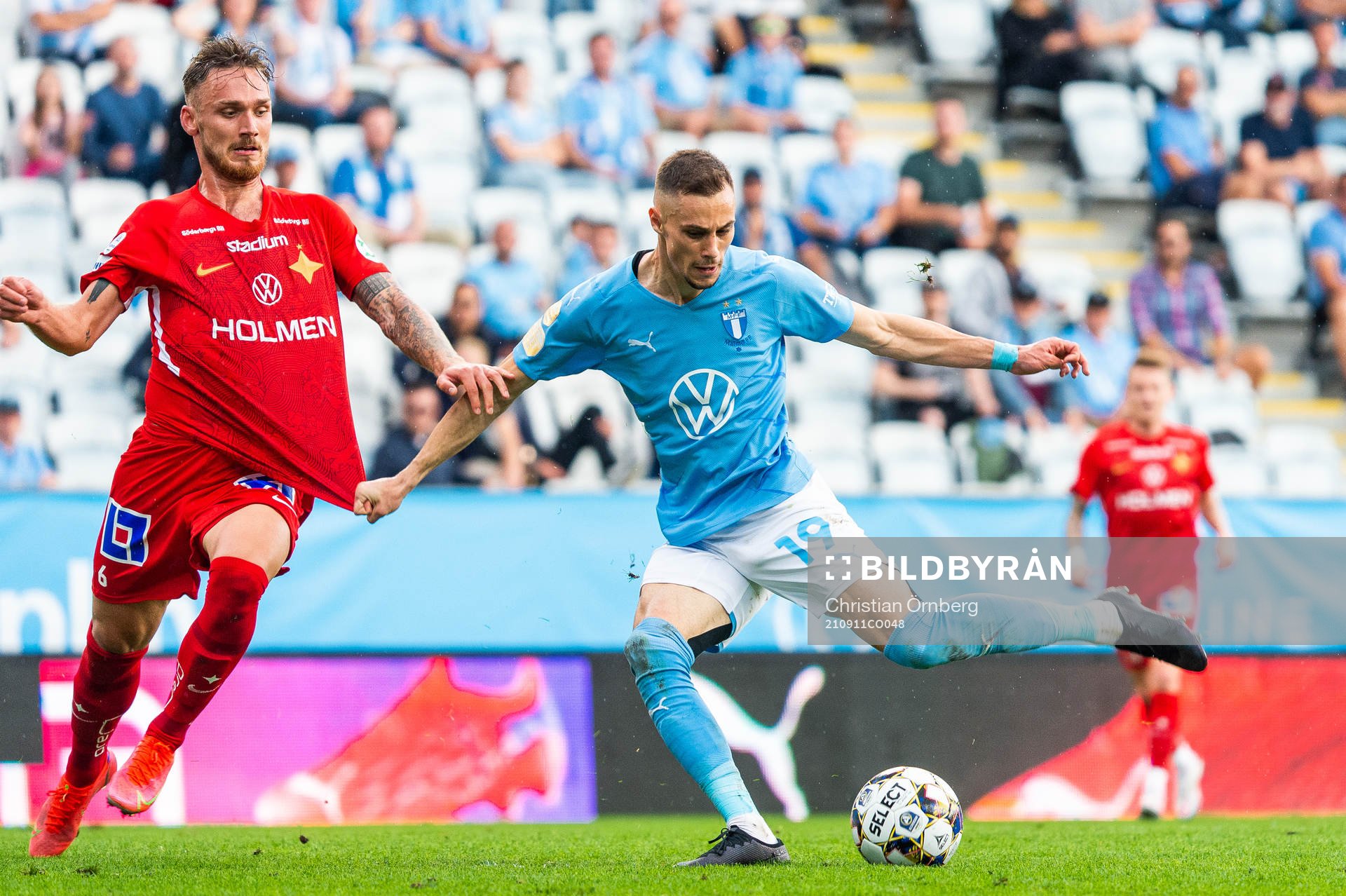 IFK Norrköpings Linus Wahlqvist och Malmö FFs Veljko