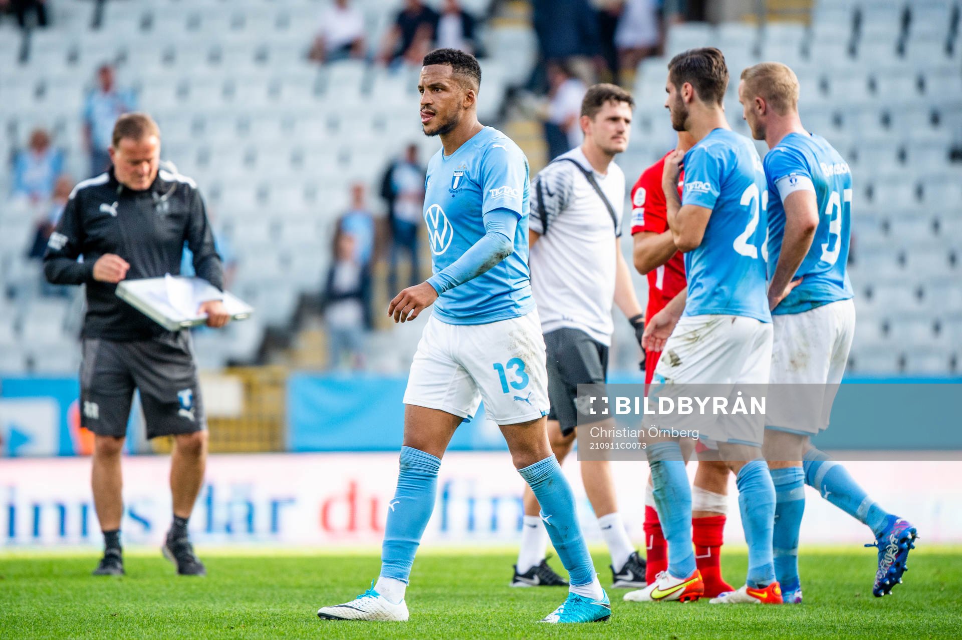 Malmö FFs Martin Olsson deppar