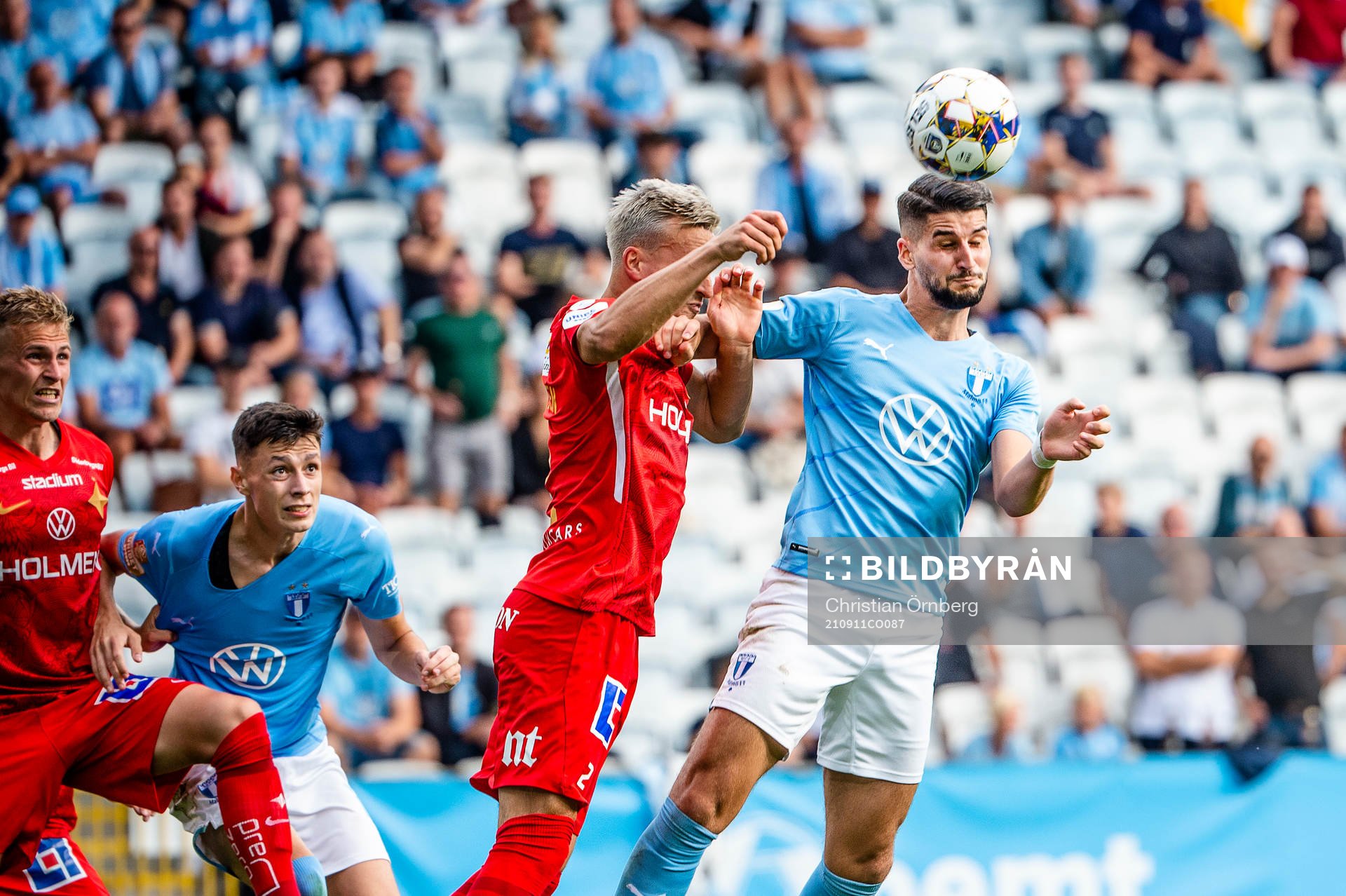 Malmö FFs Antonio Colak mot IFK Norrköpings Henrik