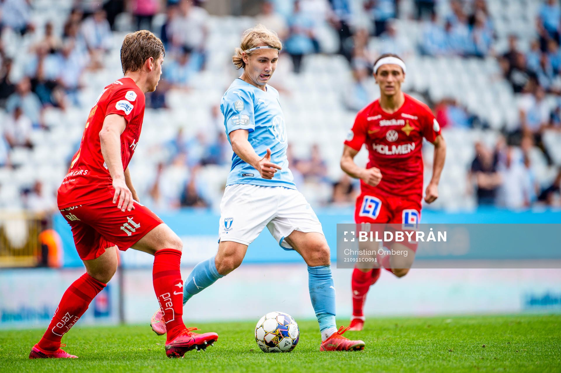 Malmö FFs Sebastian Nanasi mot IFK Norrköpings Alexander