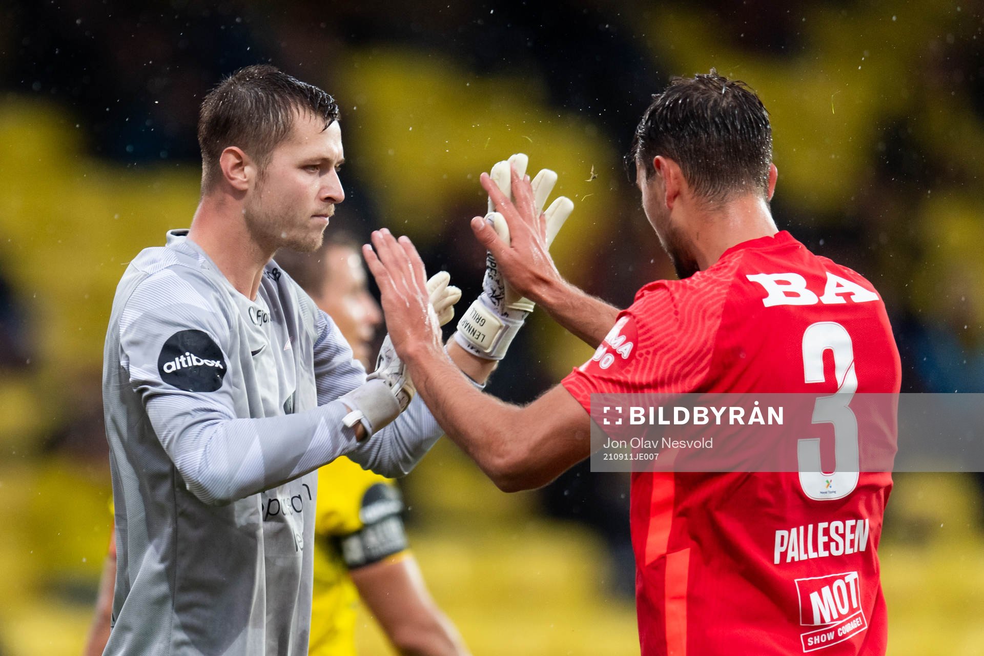 Goalkeeper Lennart Grill of Brann